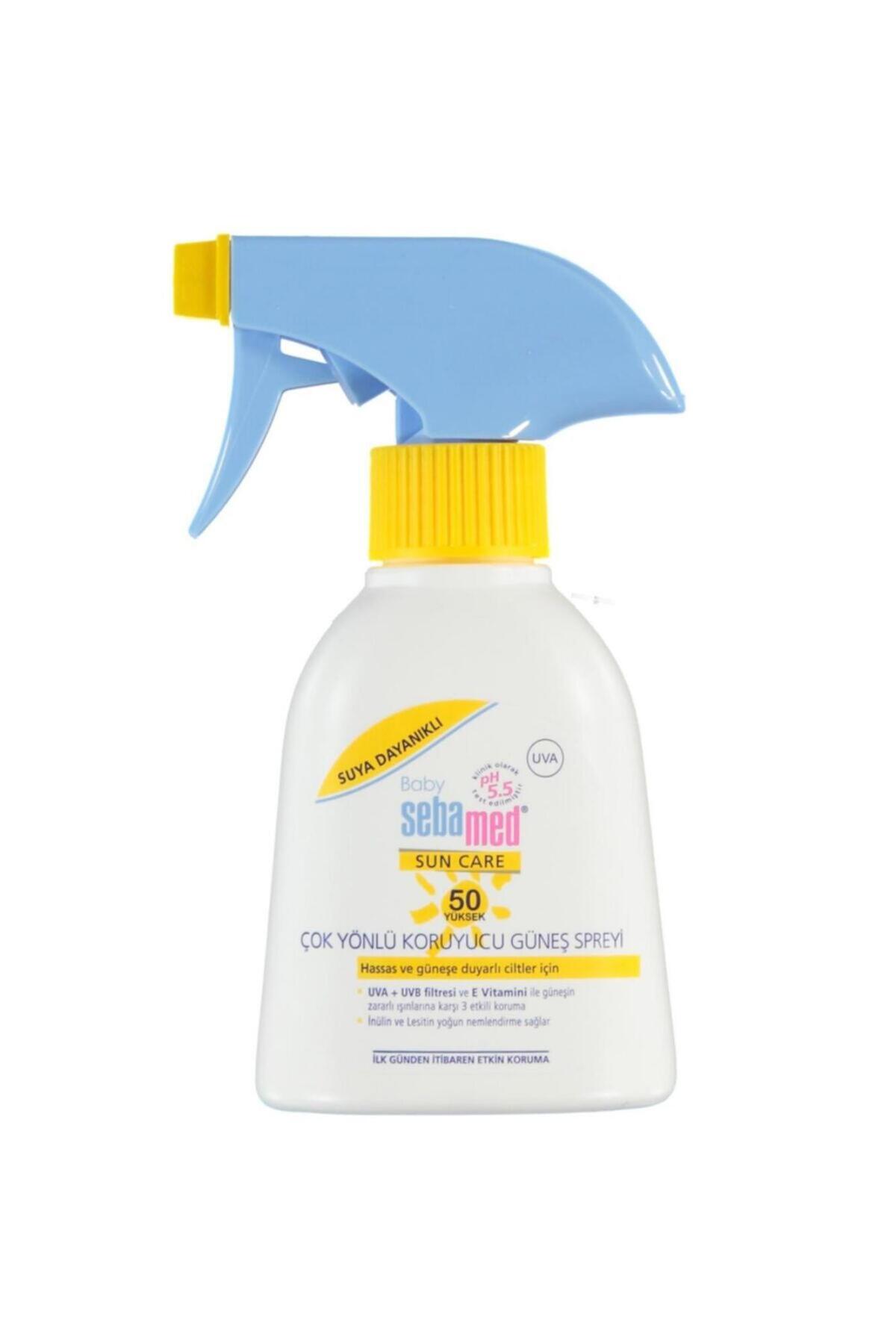 Sebamed اسپری محافظت از آفتاب کودکان فاکتور 50 حجم 200 میلی لیتر