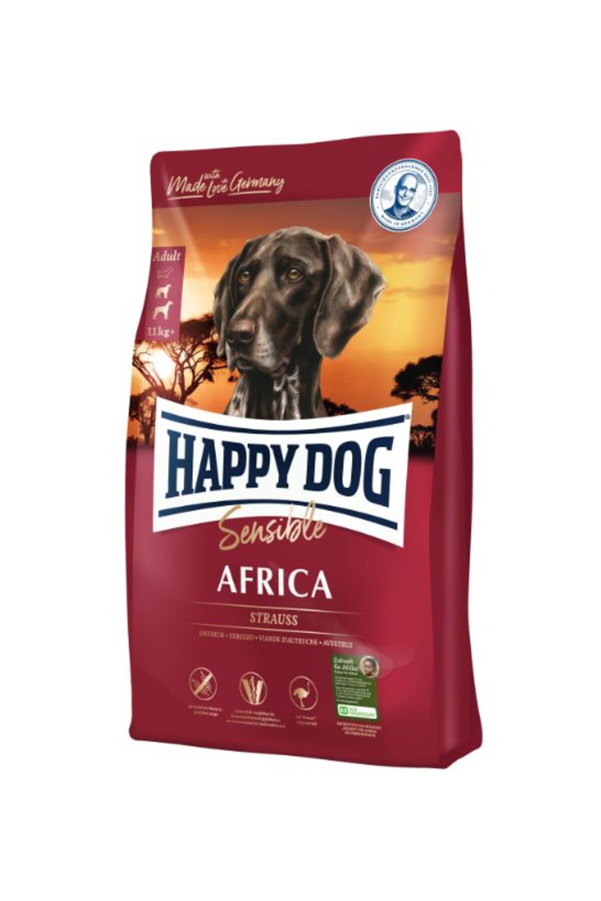 غذای خشک سگ هپی داگ Happy Dog Afrika، ۱۲٫۵ کیلوگرم 12.5KG