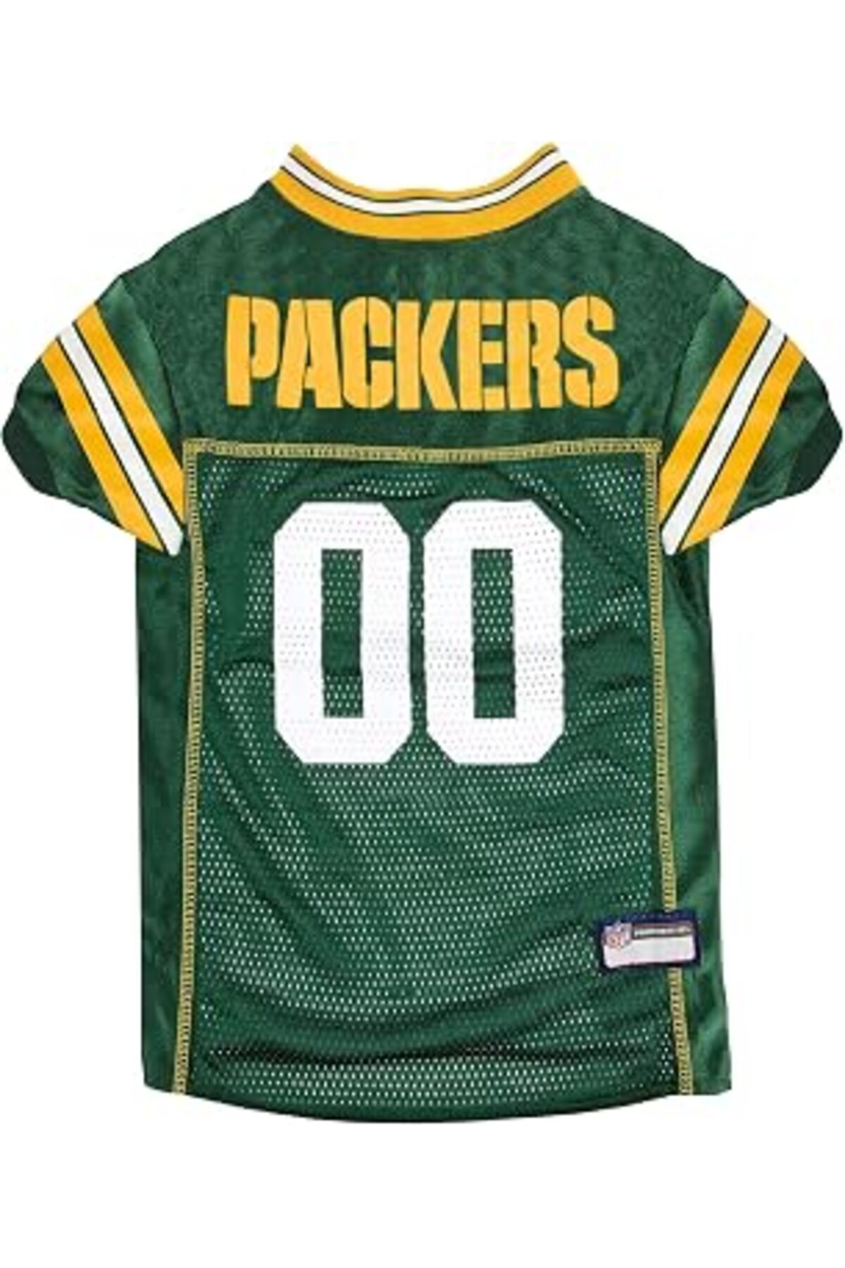 پیراهن سگ پتس فرست Pets First، طرح NFL Green Bay Packers، چندرنگ، سایز XX-Large