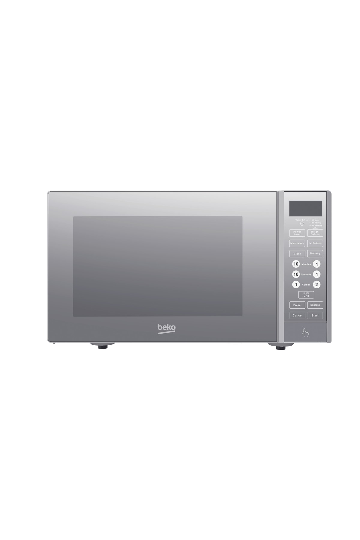 مایکروویو مایکروفر BMD 2310 S 23 LT با گریل نقره ای اورجینال Beko