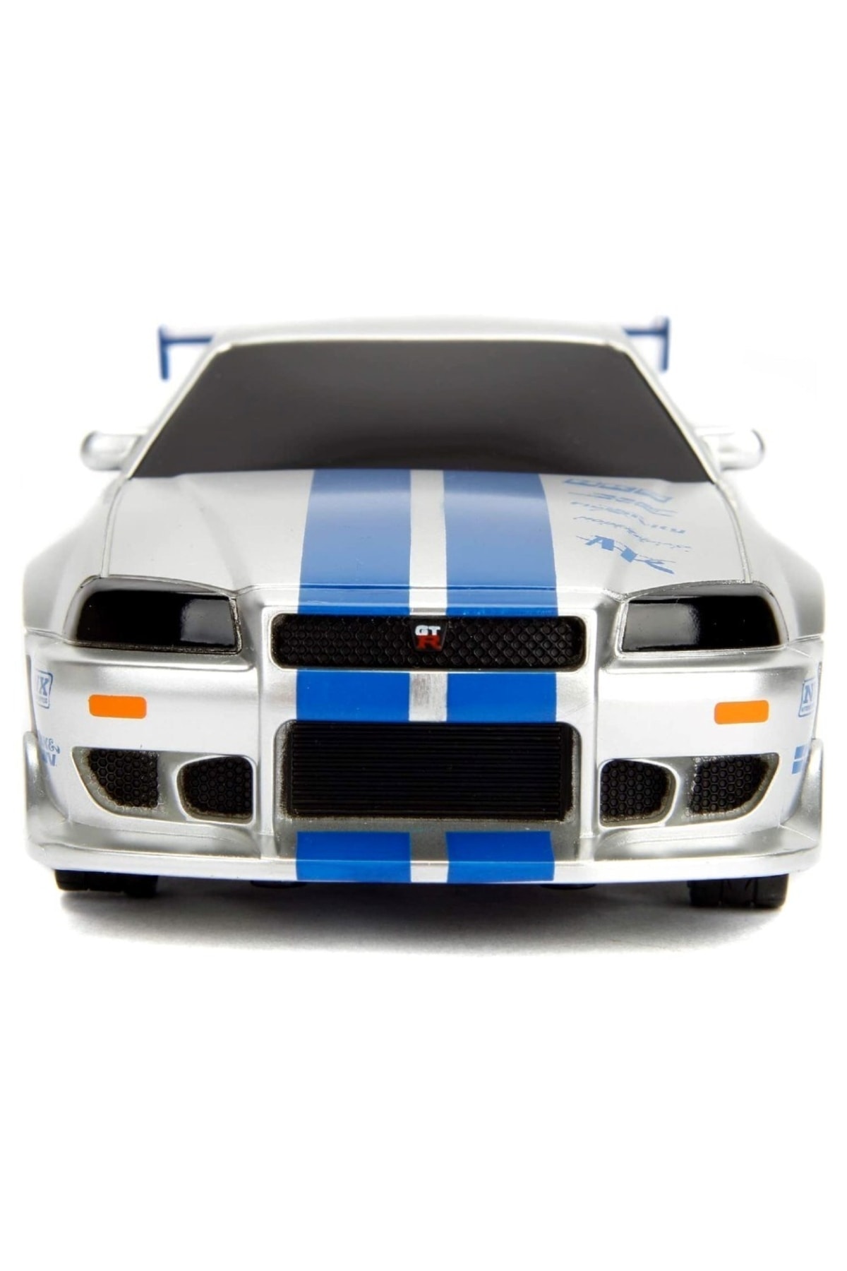 مدل خودرو 1:24 کنترل از راه دور FAST &amp; FURIOUS NISSAN SKYLINE GT R 2002 برایان BNR34 اورجینال Jada