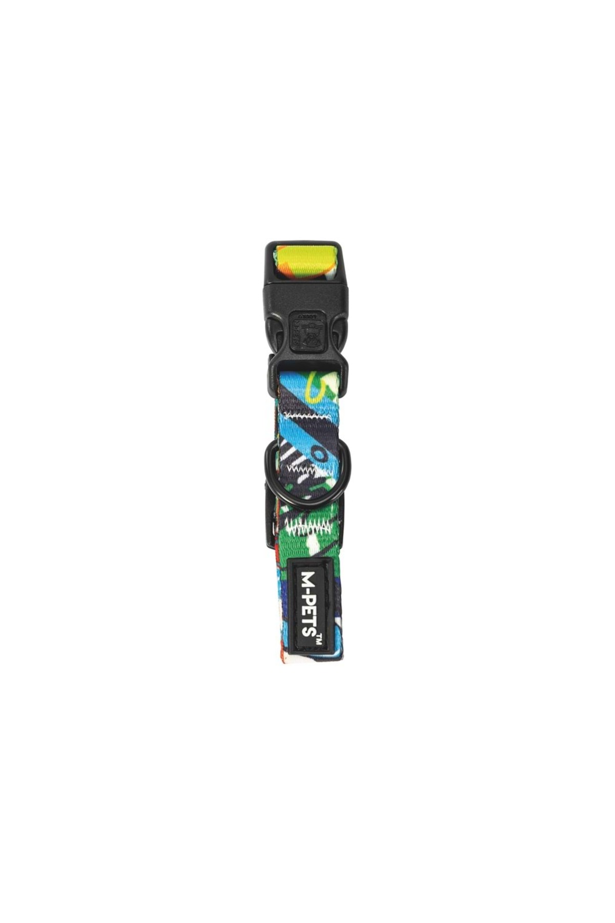 قلاده گردنی سگ ام‌پتس M-PETS مدل Urban Style Freestyle، چندرنگ، سایز S