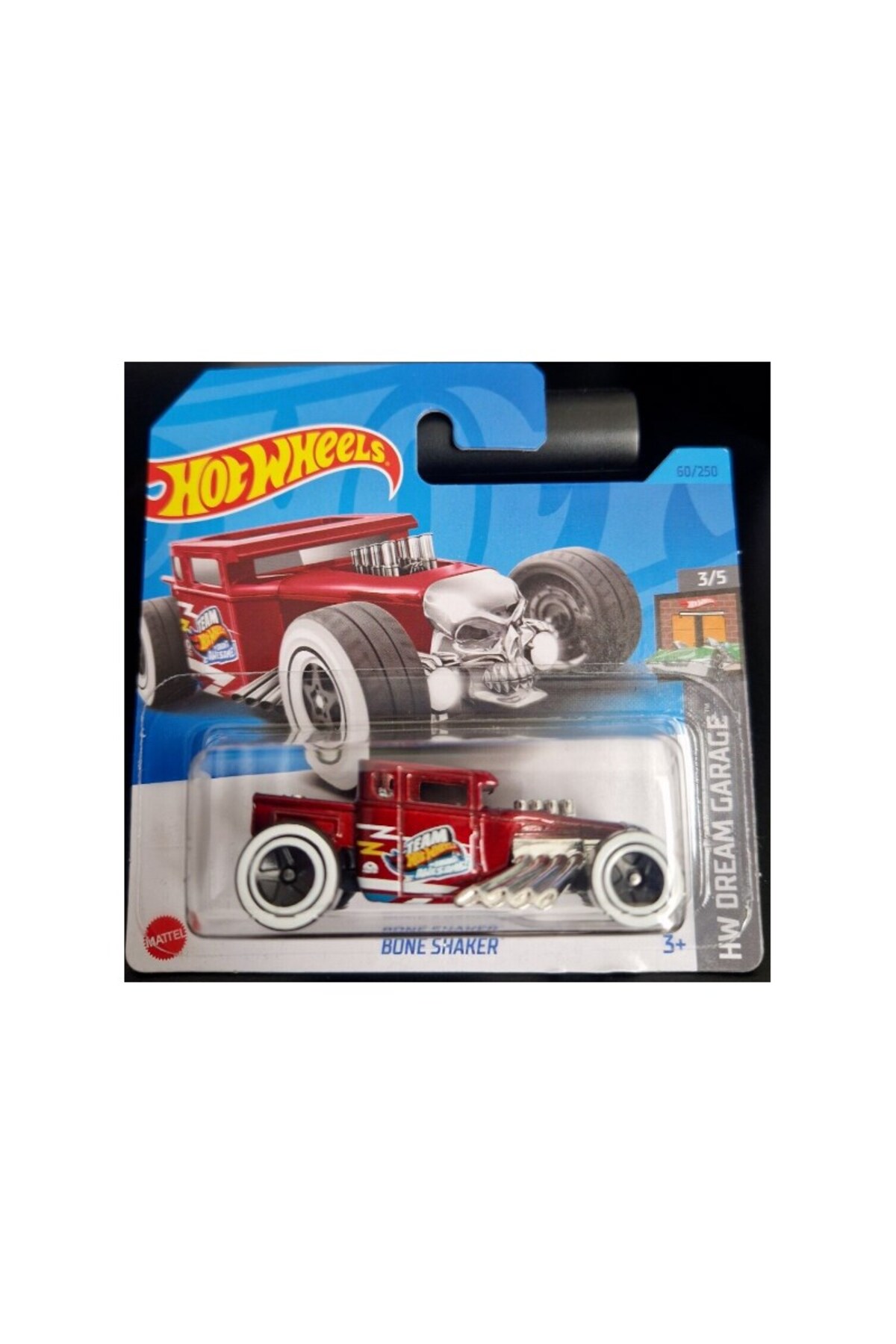 ماشین اسباب بازی 2023 BONE SHAKER 60 250 3 5 HKJ95 هات ویلز اورجینال HOT WHEELS
