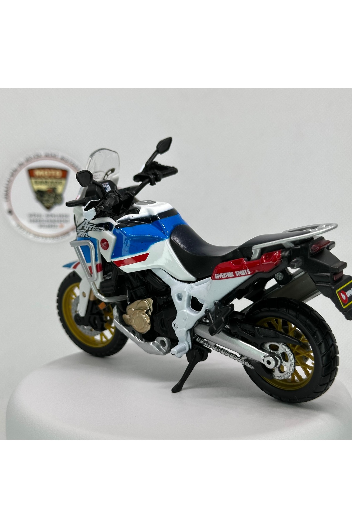 مدل خودرو 1:18 BURAGO HONDA AFRICA TWIN ADVENTURE از ترکیه Sunman