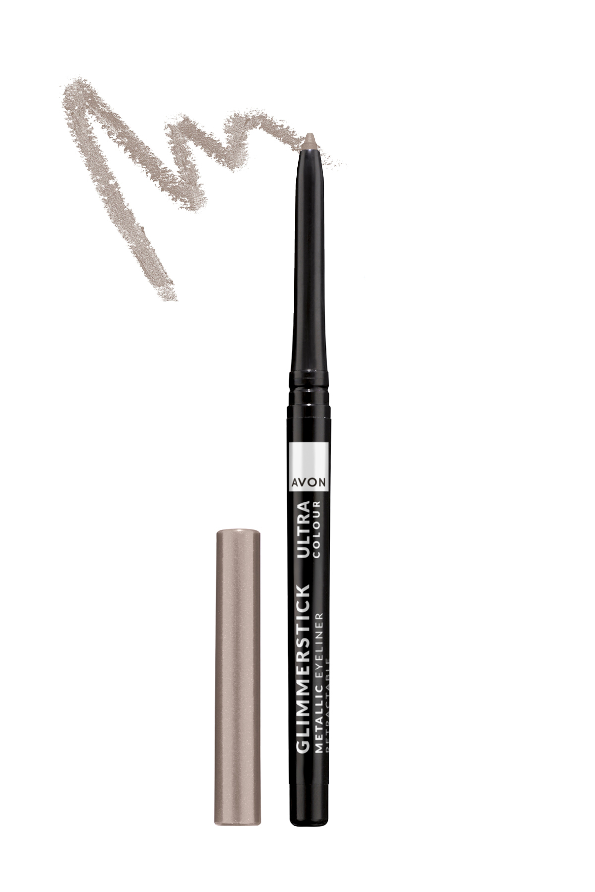 مداد چشم متالیک Glimmerstick با قابلیت چرخش رنگ Gunmetal آون Avon