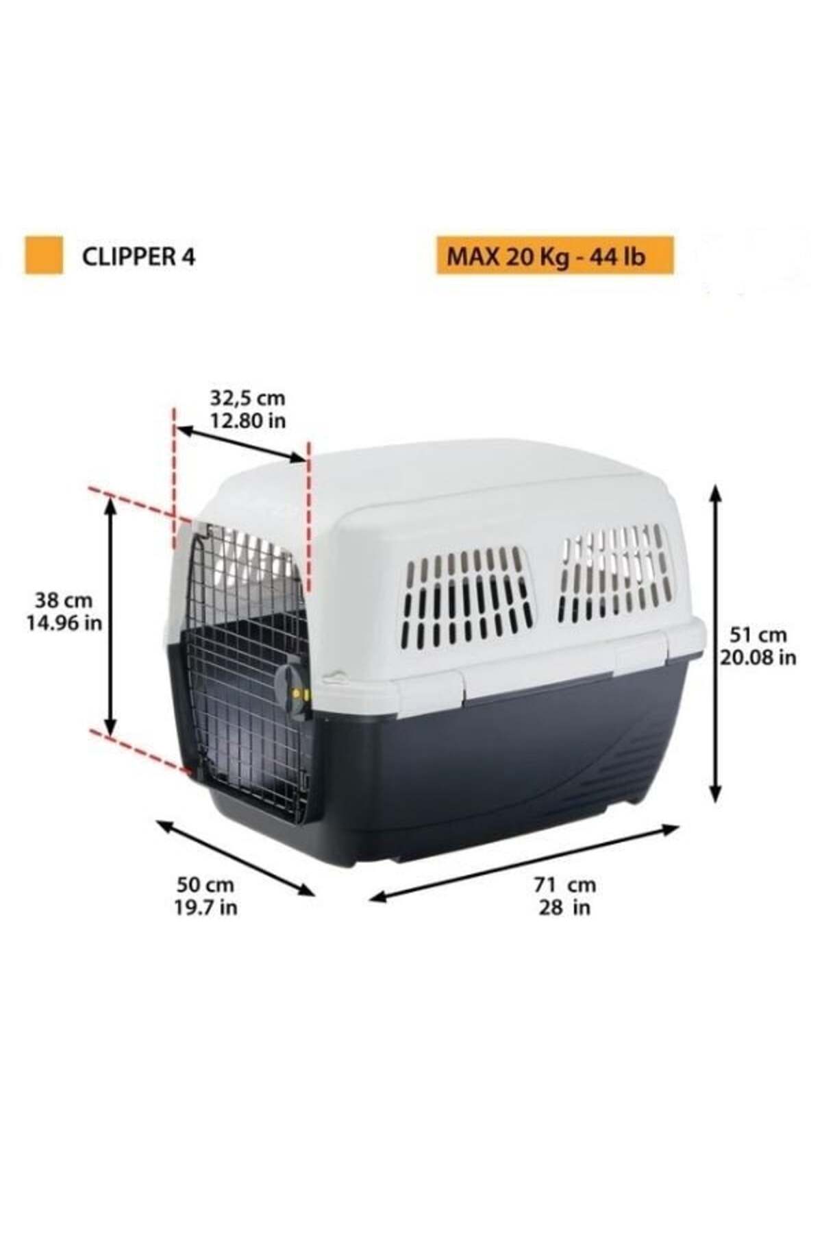 باکس حمل سگ فرپلاست Ferplast Clipper 4 Plus، حداکثر وزن سگ ۲۰ کیلوگرم، ۷۱ سانتی‌متر