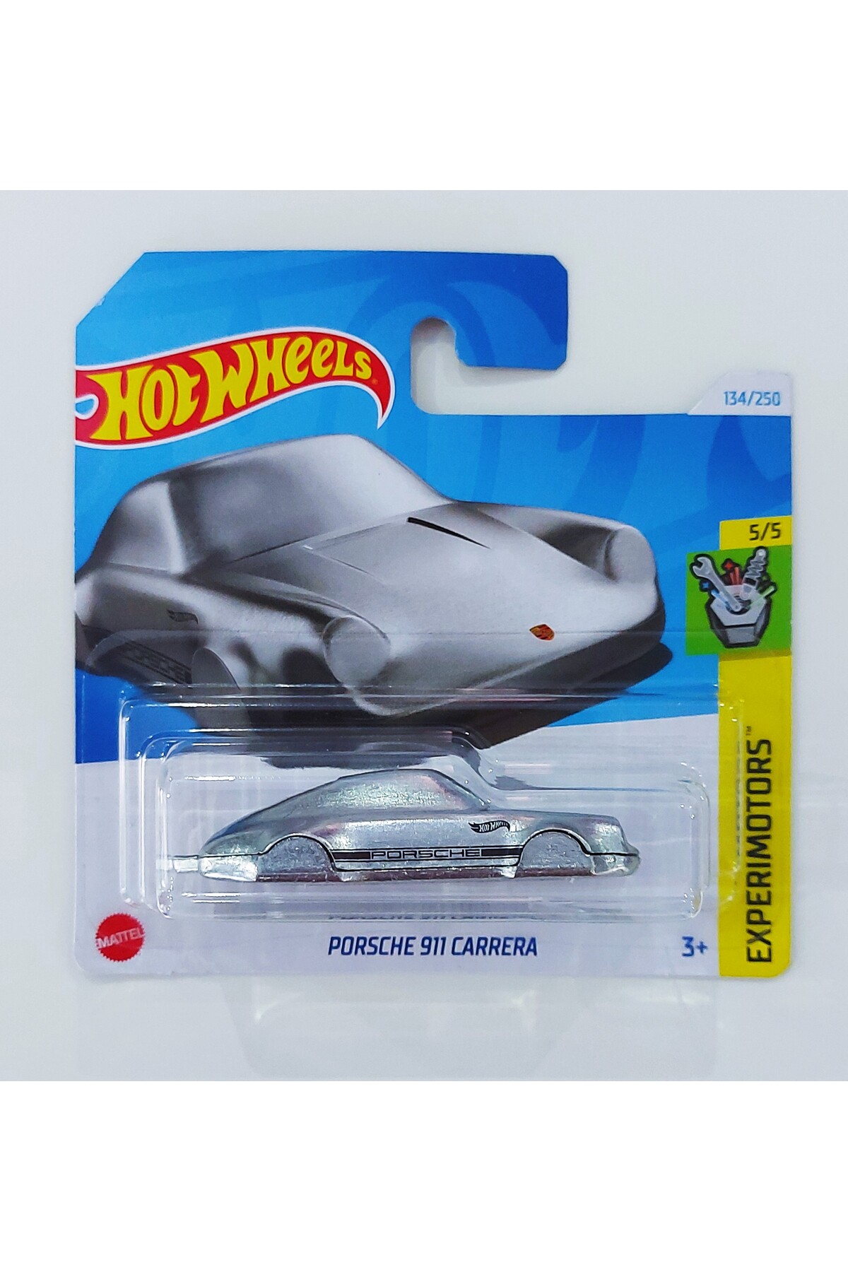 ماشین اسباب بازی PORSCHE 911 CARRERA دارای مجوز اتومبیل ویژه KEYCHAIN MODEL سری جدید 2024 هات ویلز اورجینال HOT WHEELS