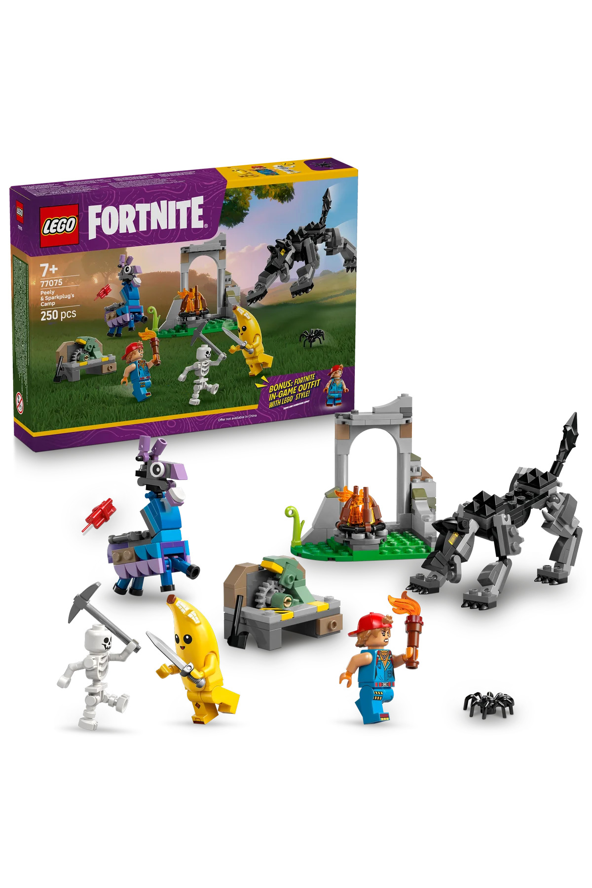 لگو و اسباب بازی های ساخت محور ® FORTNITE VICTORIOUS AND THE MECHANIC'S APPRENTICE 77075 ست ساختمان برای کودکان 7+ 250P اورجینال LEGO