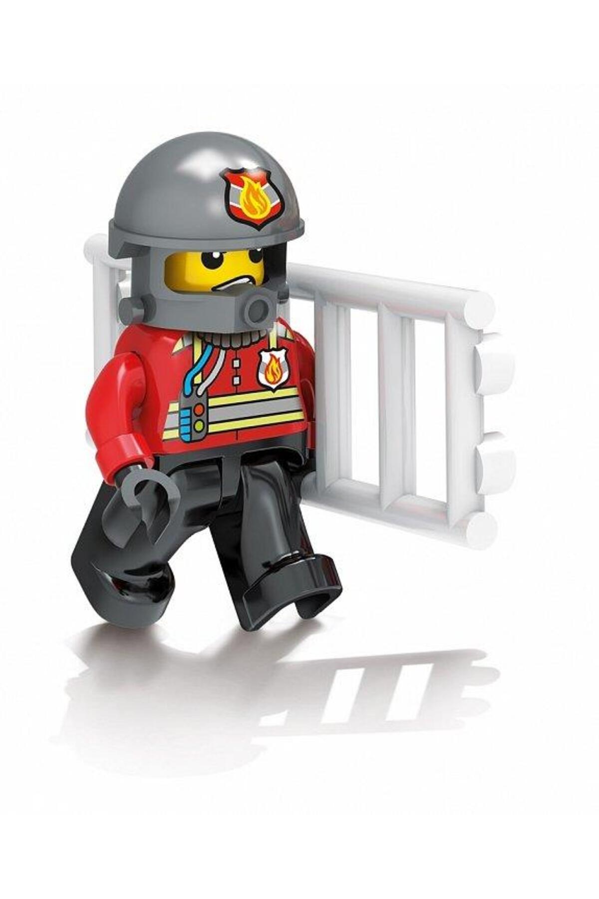 لگو و اسباب بازی های ساخت محور نجات آسانسور BLOCKI MYFIREBRIGADE آتش نشانی KB0814 از ترکیه ToysAll
