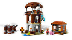 مجموعه ساختنی پایگاه یاغی‌ها و غارتگر ماینکرفت لگو LEGO مدل 21278، ۶۶۵ قطعه، حداقل سن ۹ سال
