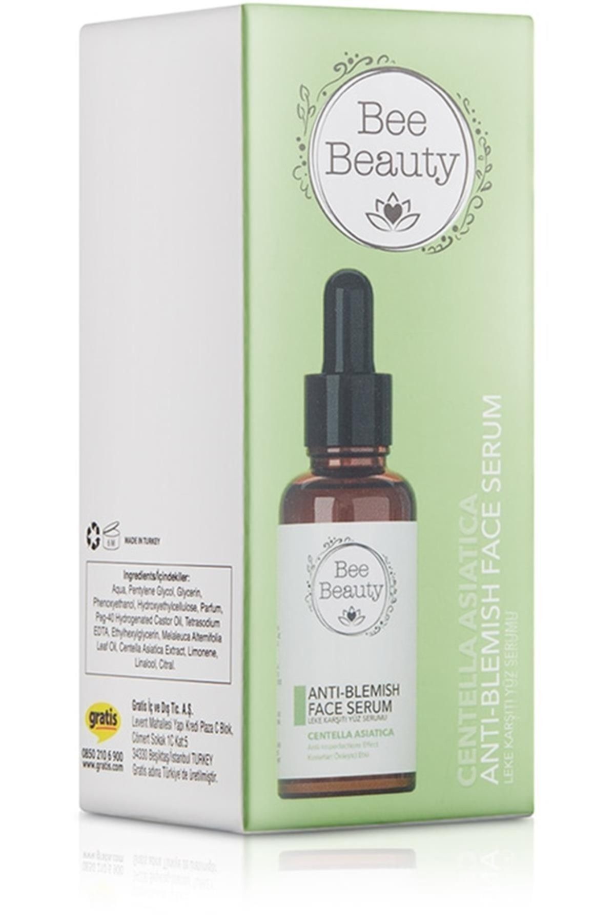 سرم پوست CENTELLA ASIA در برابر FACE SERUM 30 میلی لیتر سنتلا Bee Beauty