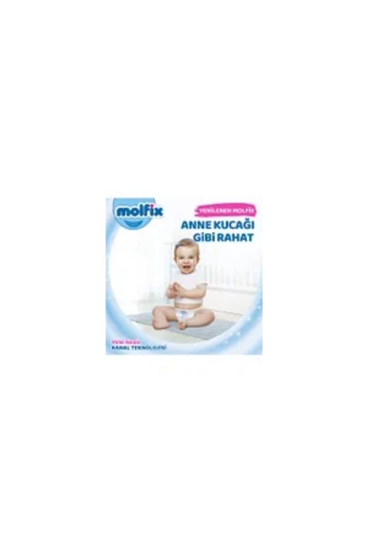 پوشک بچه شورتی سایز 6 E.LARGE ULTRA OPPORTUNITY PACKAGE 58 عددی اورجینال Molfix