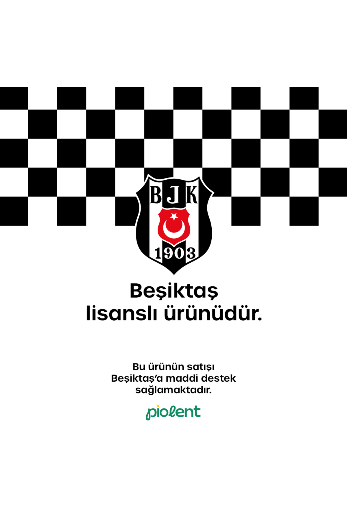 جلیقه کلید جاکلیدی فلزی مجاز پازل 2 Beşiktaş