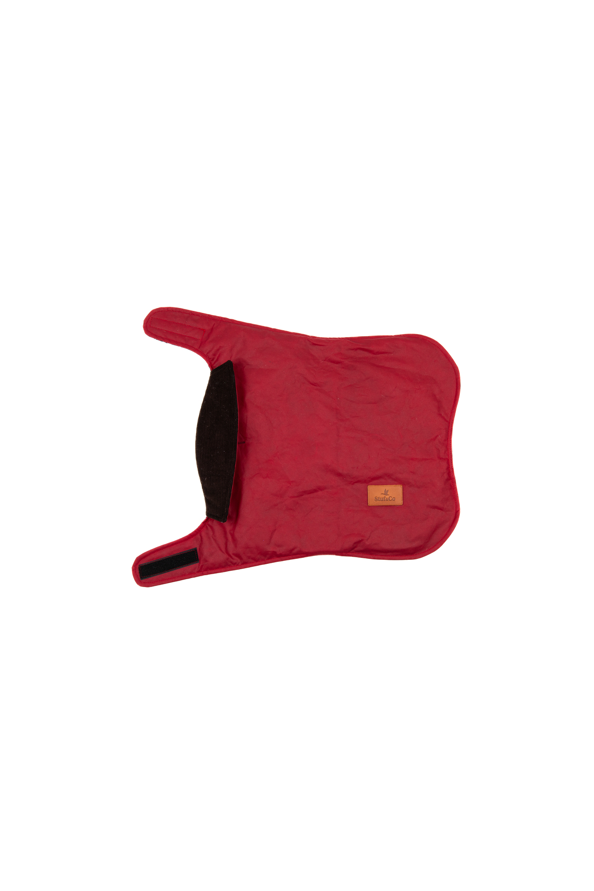 کاپشن سگ ضدآب Wax Cotton با ترکیب ۱۰۰٪ پنبه، استاف کو Stuf Co زرشکی