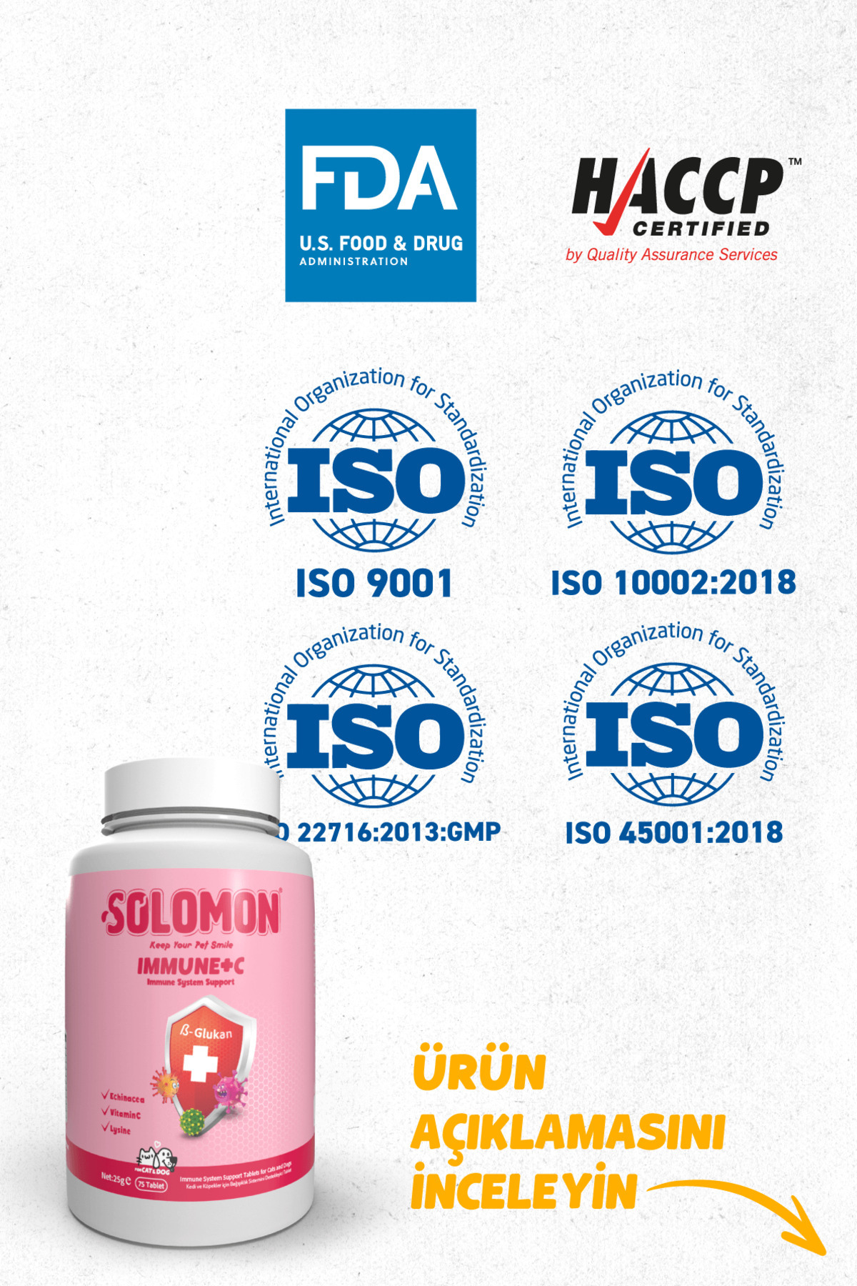 مجموعه سلامت سگ سولومون Solomon Power Set (روغن ماهی، Immune C و گلوکزامین)