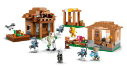 مجموعه ساختنی حمله روستای اووکر لگو LEGO ماینکرفت Minecraft مدل 21596، ۶۰۷ قطعه، حداقل سن ۹ سال