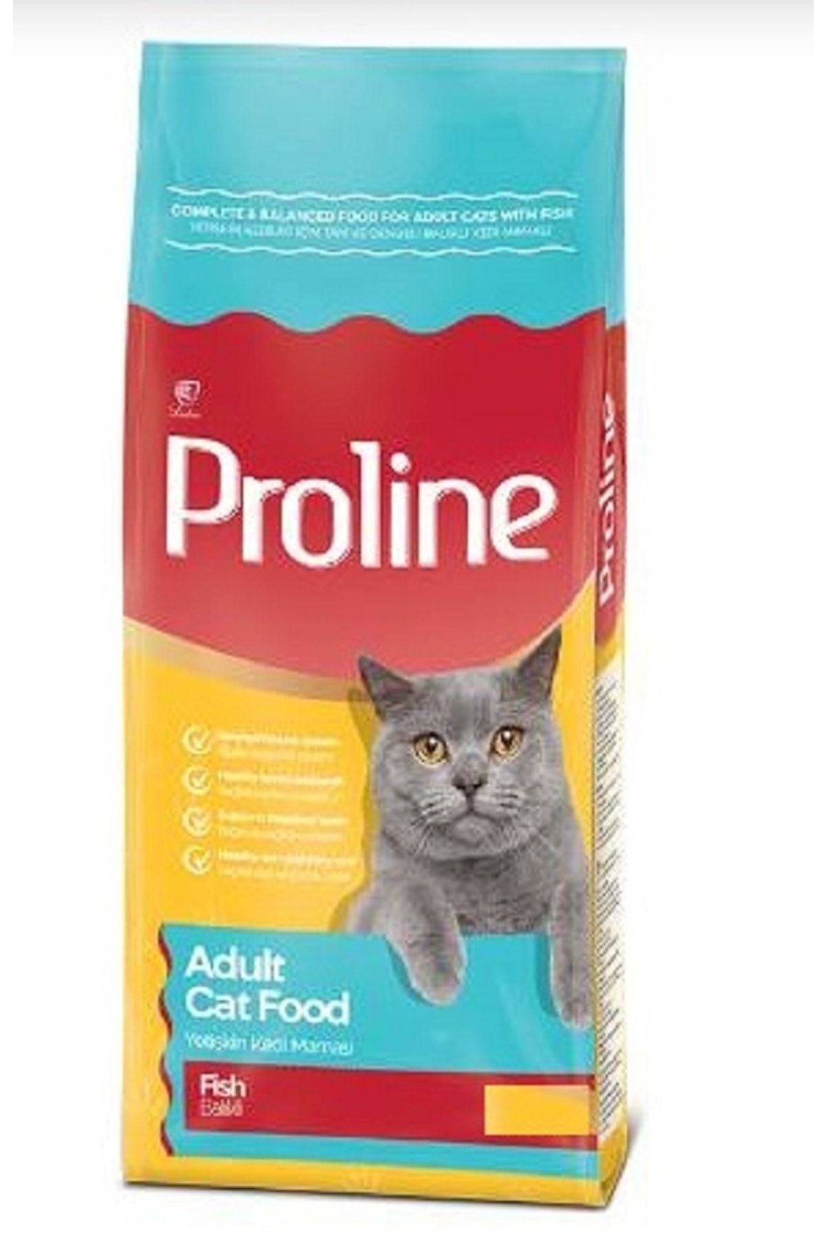 غذای خشک گربه بالغ پروپلاین Proline با طعم ماهی، ۱٫۲ کیلوگرم 1.2 Kg