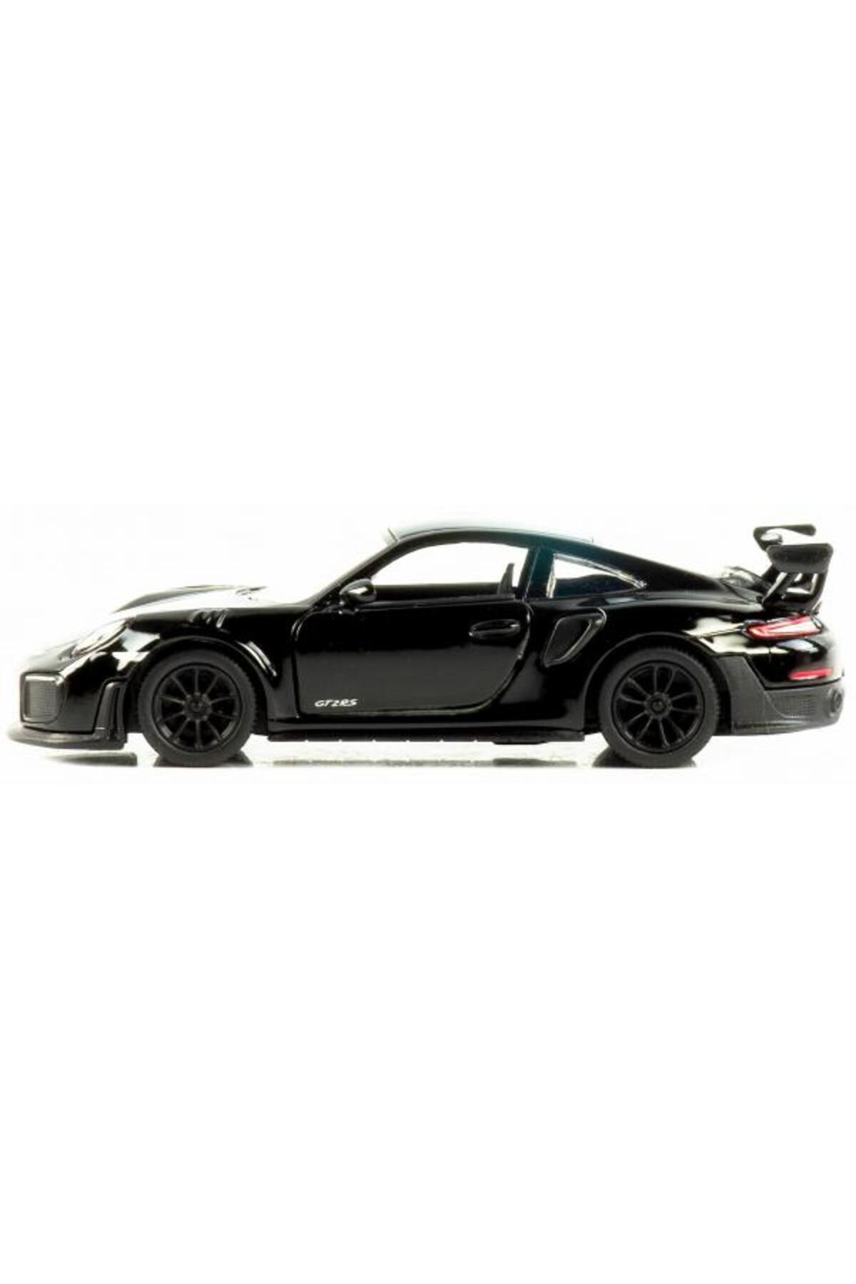 مدل خودرو PORSCHE GT2 RS DIECAST CHECK DROP METAL CAR 1:34 SCALE مشکی اورجینال Kinsmart