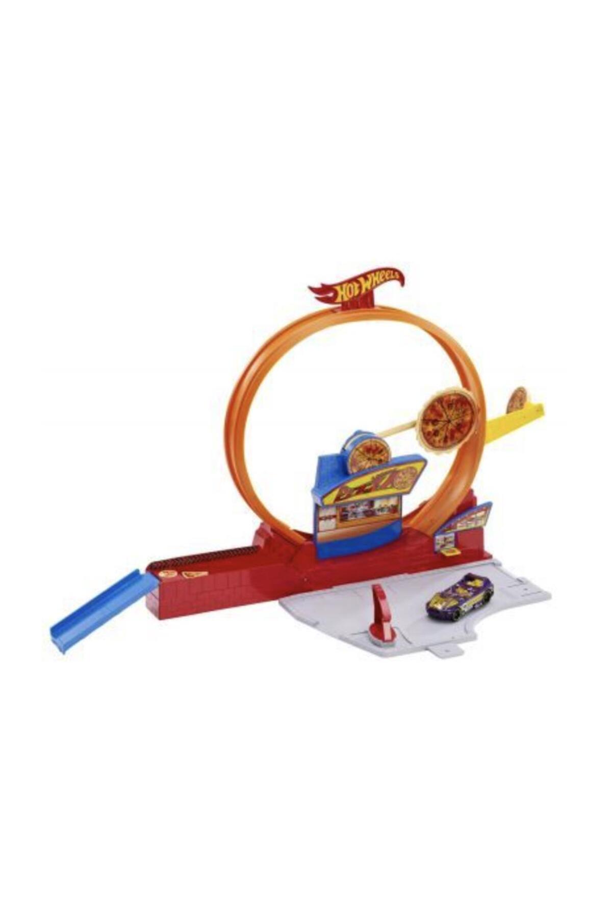 ماشین اسباب بازی نمایش مجموعه پیتزا سریع جهانی HMD53 HKX44 از ترکیه HOT WHEELS