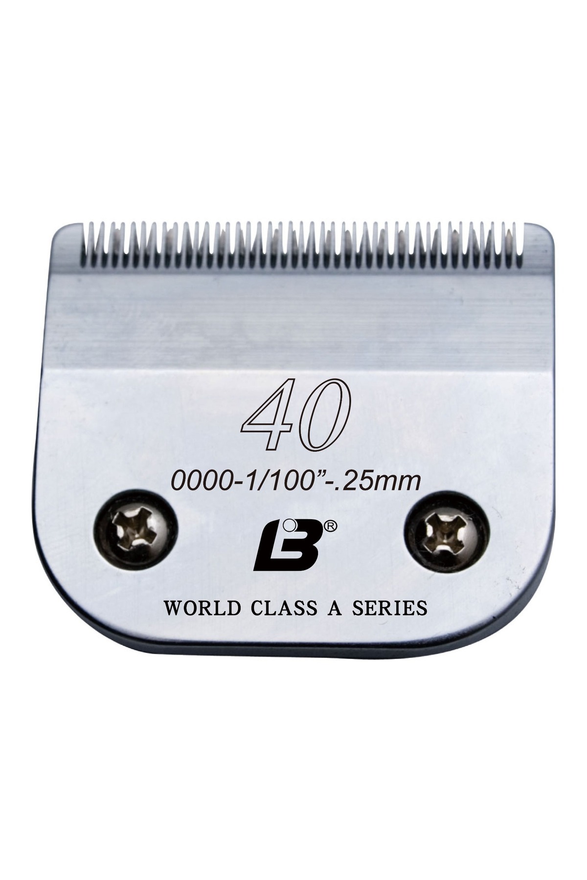 تیغه فولادی ماشین اصلاح حیوانات ال‌بی ورلد کلاس LB World Class A-Series No 40