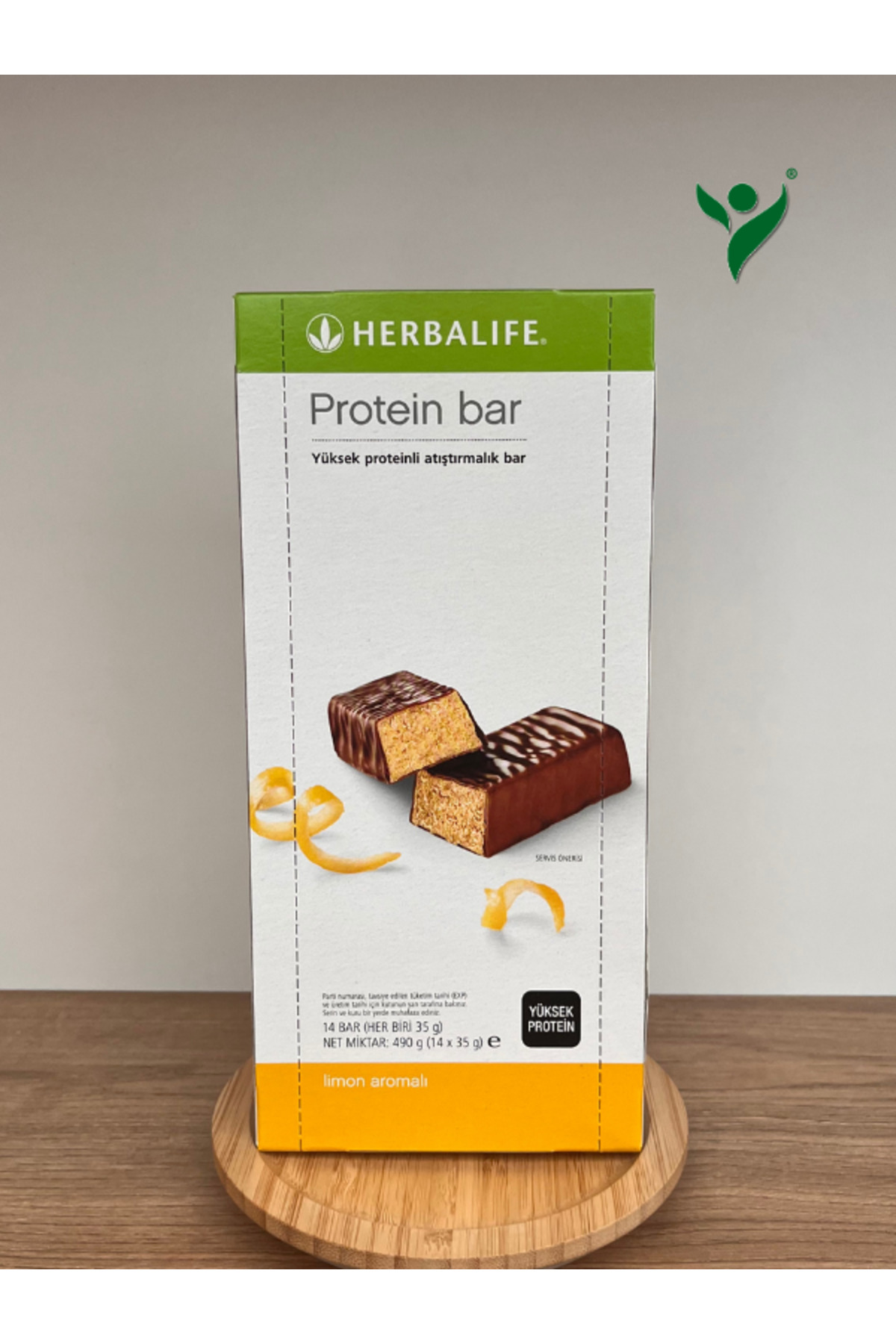 پروتئین بار نوار پروتئینی با طعم لیمو 14 عدد اورجینال Herbalife
