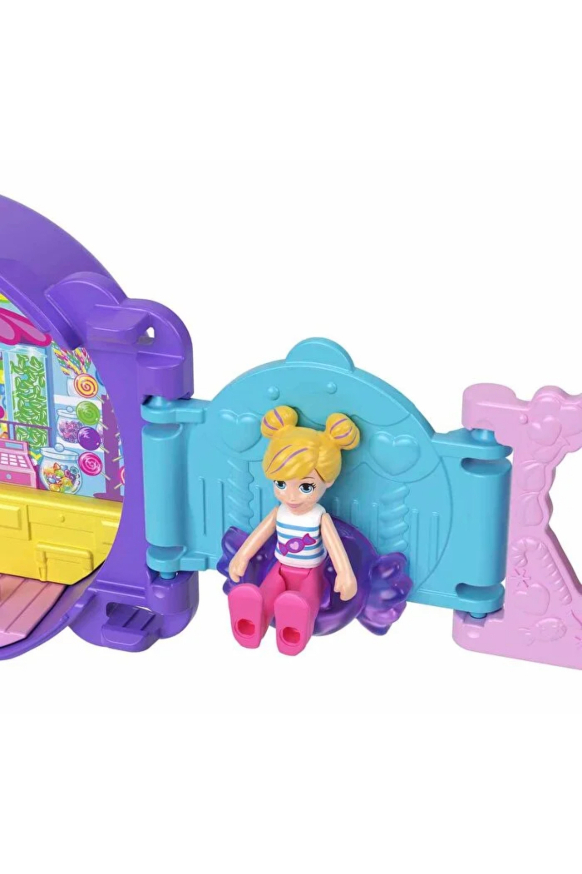 عروسک های اسباب بازی و لوازم جانبی مجموعه‌های کوچک HRD73 پولی پاکت با تم حیوانات Polly Pocket