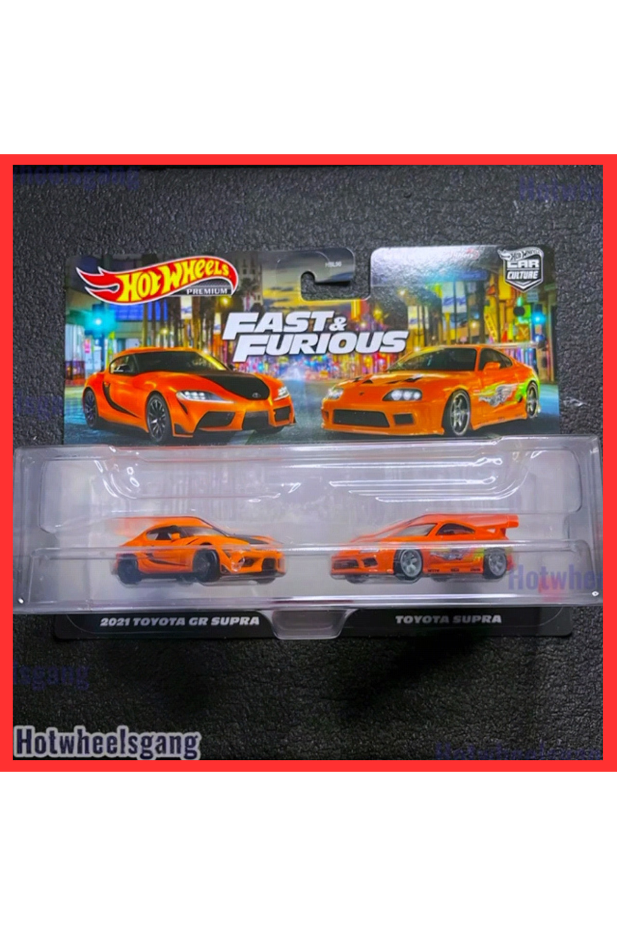 ماشین اسباب بازی بسته سریع FURIOUS SUPRA 2 هات ویلز اورجینال HOT WHEELS
