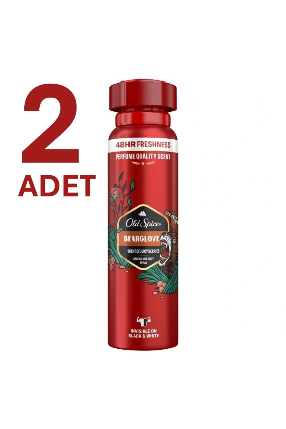 دئودورانت اسپری مردانه 150 میلی لیتر مدل Bearglove اولد اسپایس Old Spice