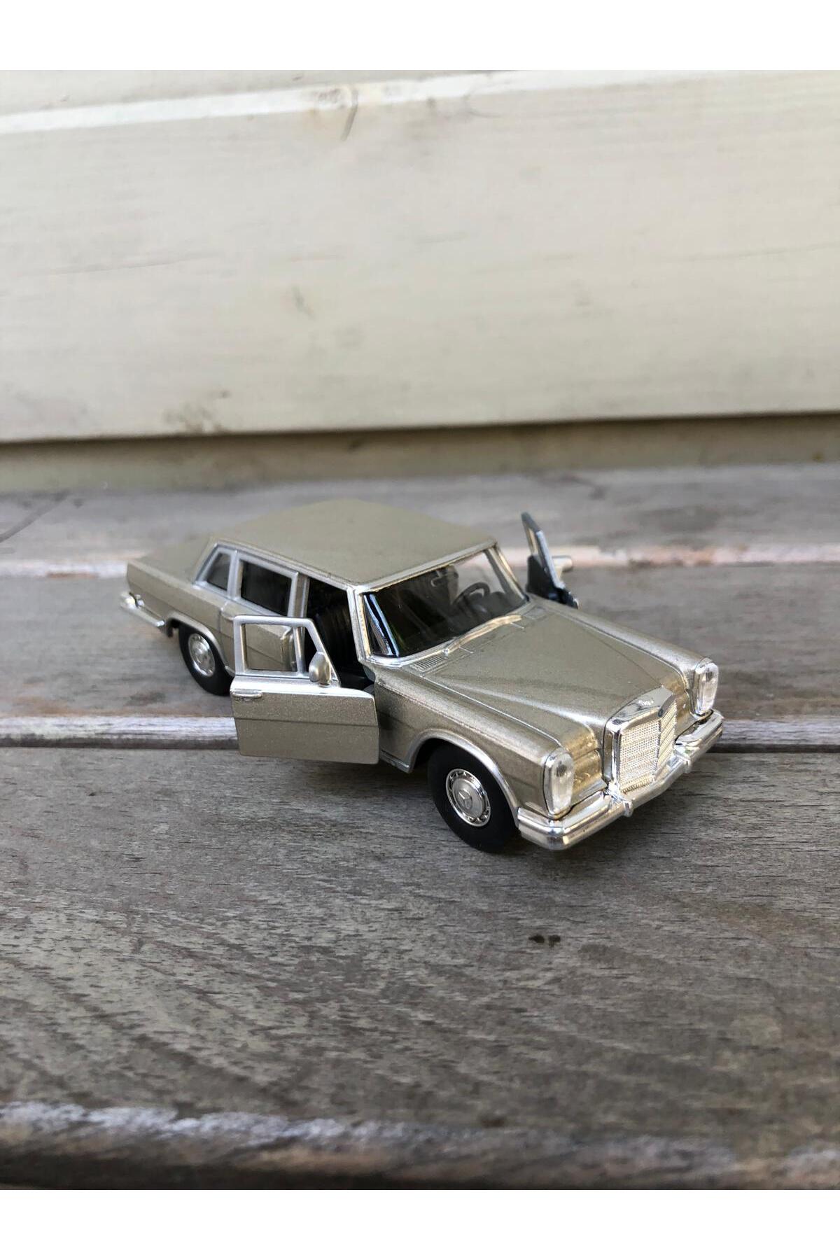 مدل خودرو WELLY 1963 MERCEDES BENZ 600 DIECAST METAL CAR MODEL TOY PULL DROP 12 CM اورجینال scntoys