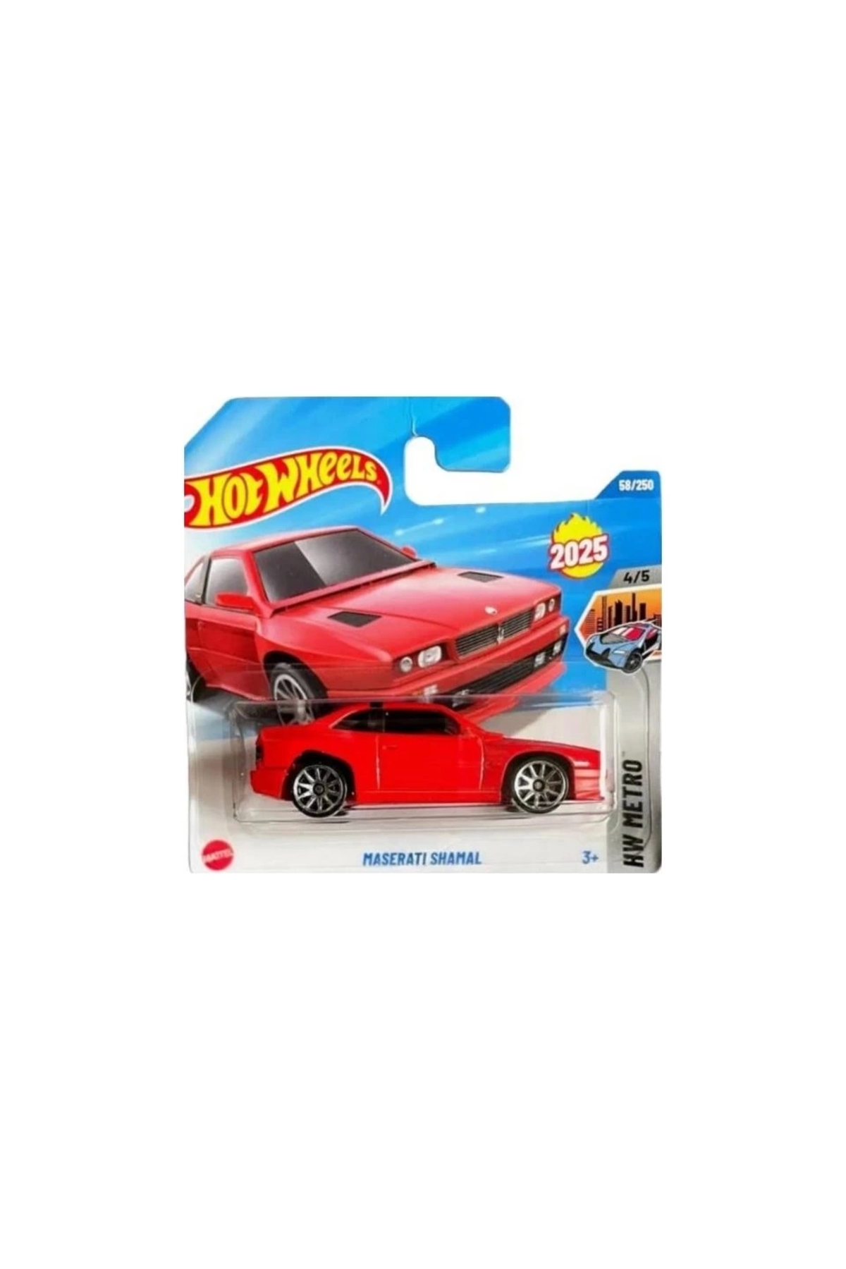 ماشین اسباب بازی SINGES MASERATI SHAMAL HYW21 هات ویلز اورجینال HOT WHEELS