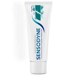 خمیردندان فلورایددار برای دندان‌های حساس سنسوداین Sensodyne F، ۱۰۰ میلی‌لیتر، ۱۴۵۰ppm فلوراید
