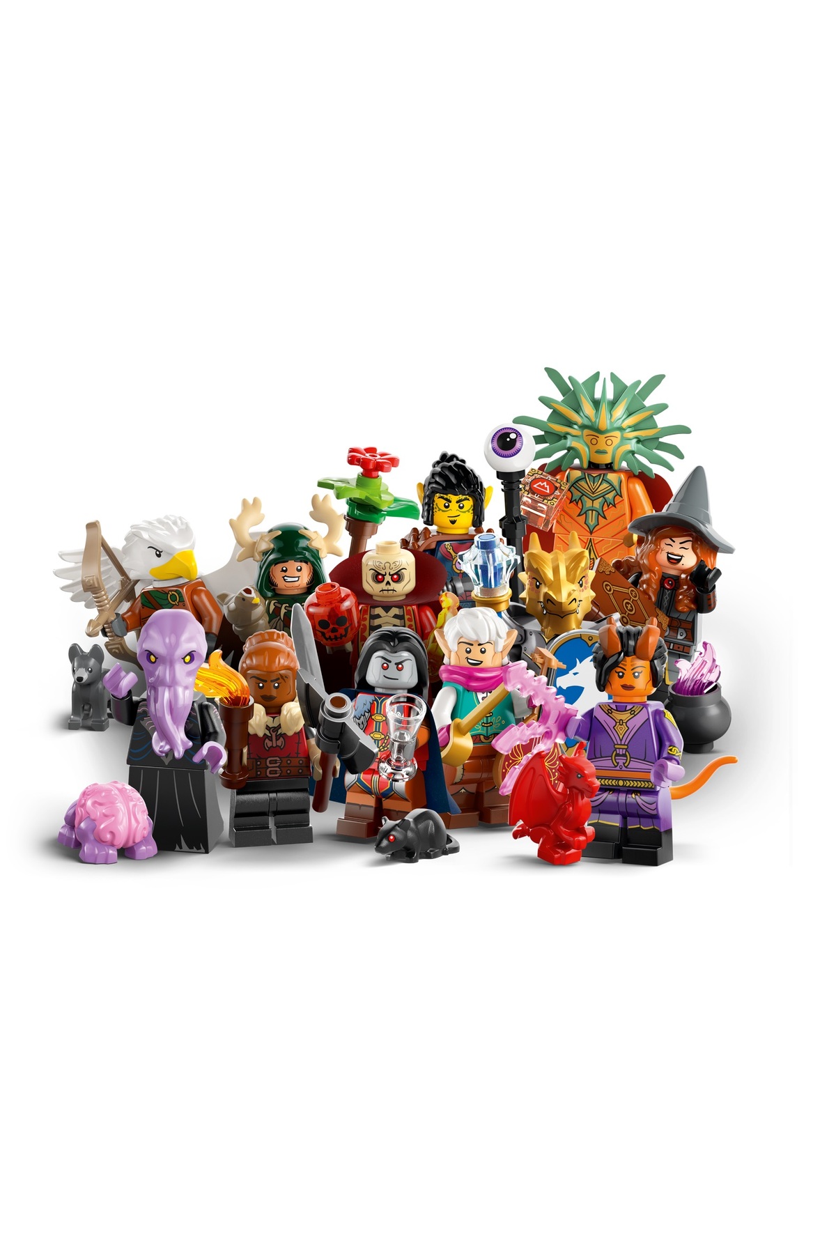 لگو و اسباب بازی های ساخت محور 71047 مینی فیگور DUNGEONS & DRAGONS مجموعه کامل 12 تایی از ترکیه LEGO Minifigure