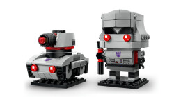 مجموعه ساختنی ترنسفورمرز لگو LEGO BrickHeadz مدل 40924، مگاترون ربات و خودرو، ۲۲۴ قطعه، حداقل سن ۱۰ سال