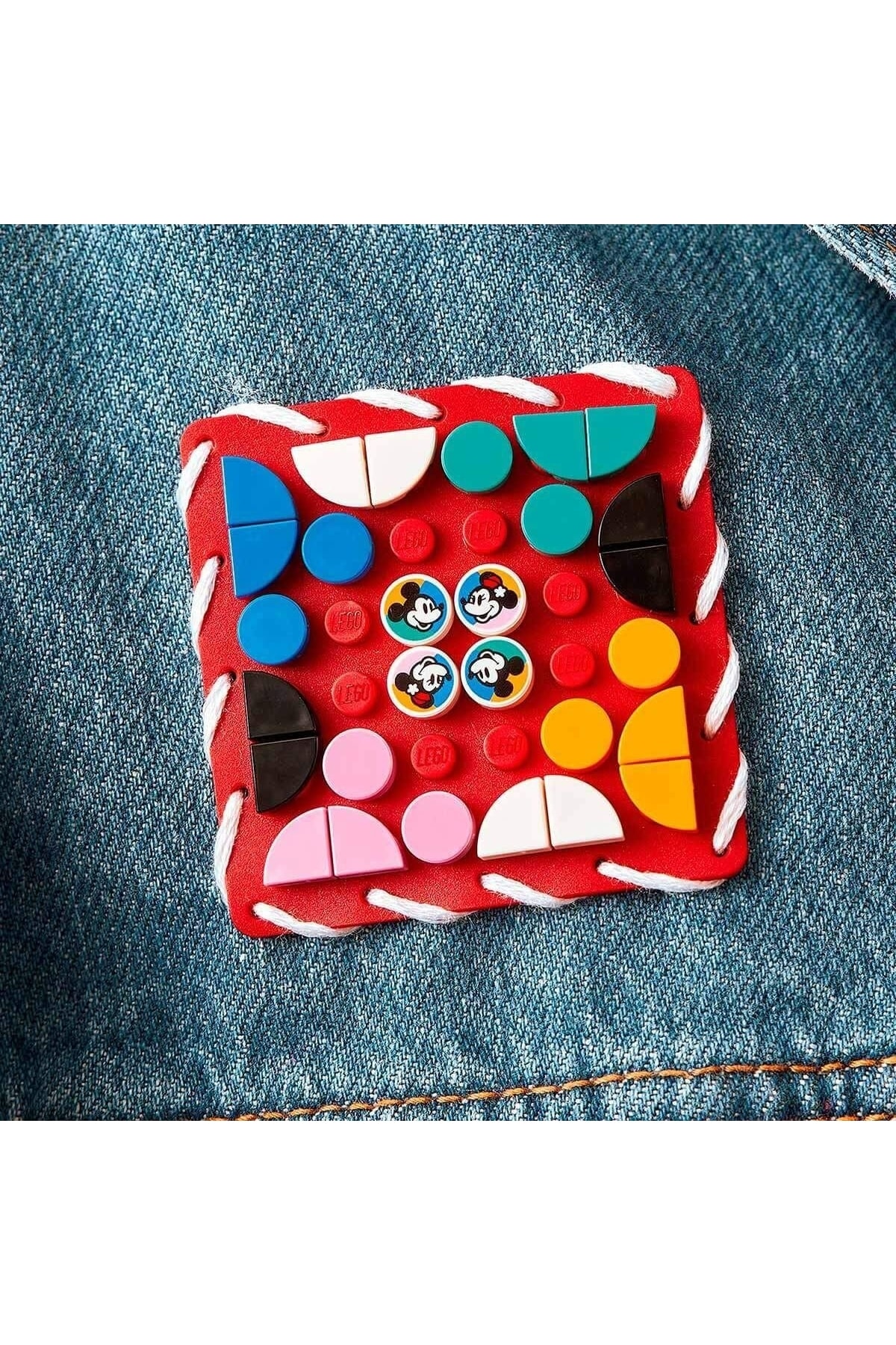 لگو و اسباب بازی های ساخت محور 41963 DOTS, MICKEY AND MINNIE STITCH ON PATCH, 95 PIECES, AGES +8 از ترکیه LEGO