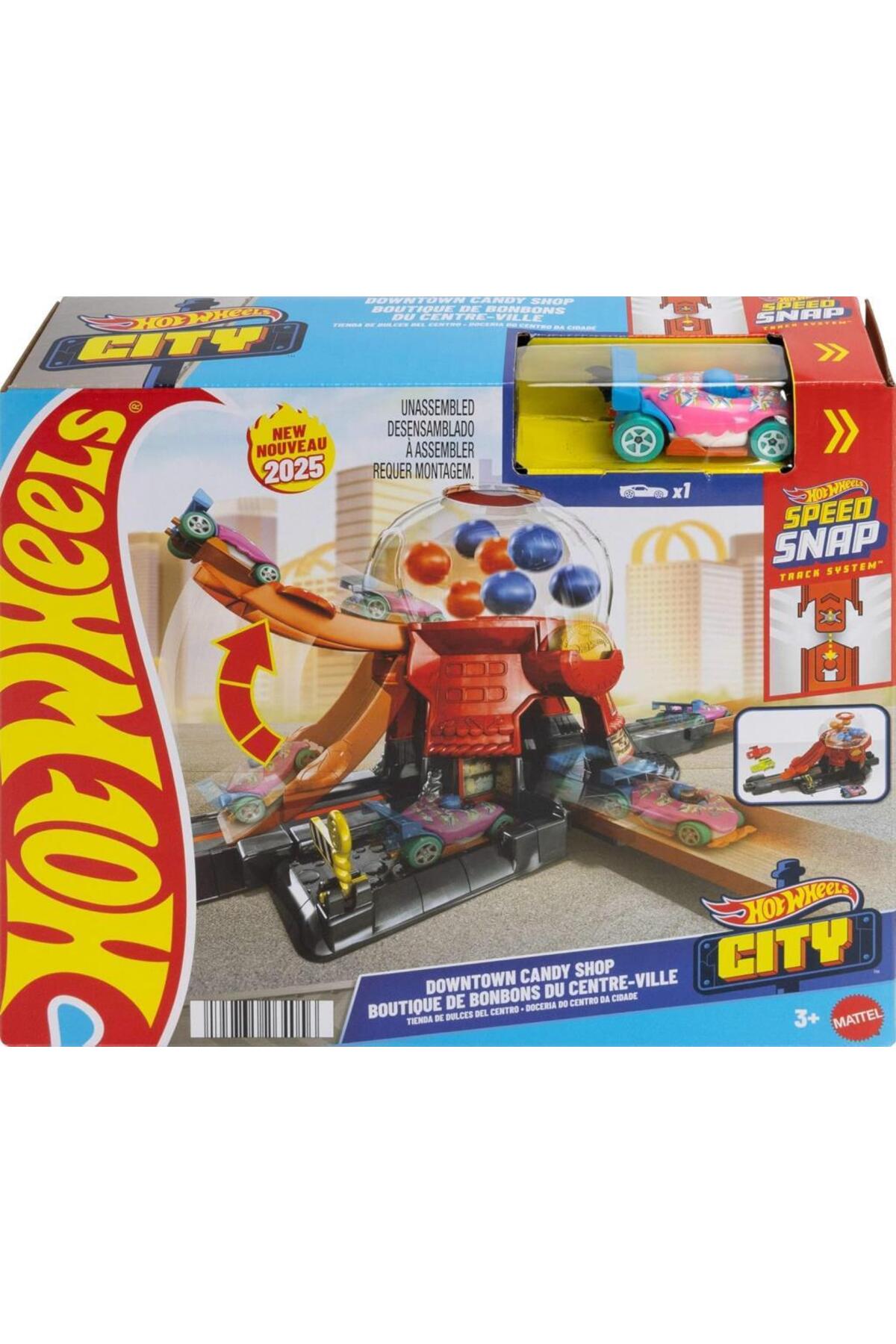ماشین اسباب بازی سریال زندگی CITY HDR24 JBM62 هات ویلز اورجینال HOT WHEELS