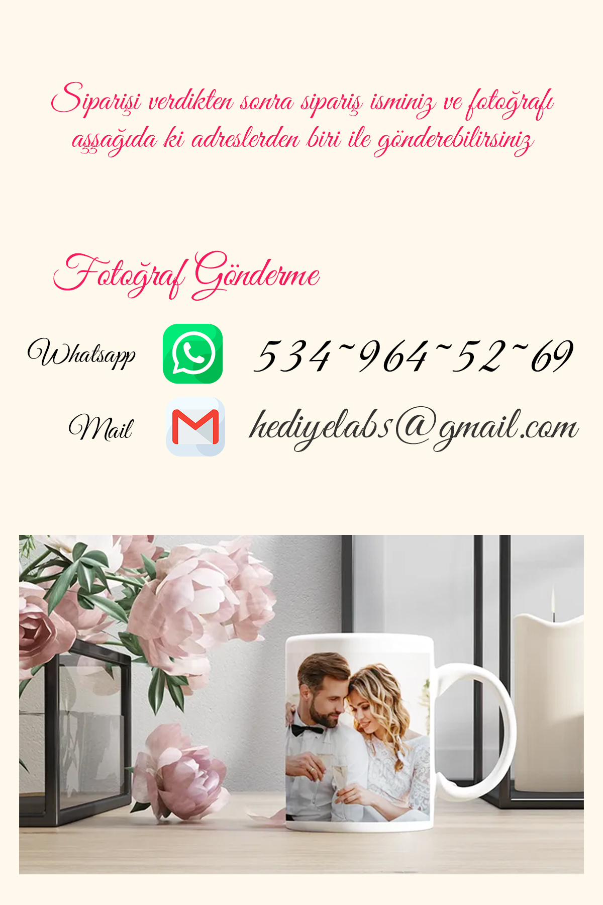 پازل اره منبت کاری مویی عکس شخصی تصویری 99 تکه A4 از ترکیه HediyeLabs