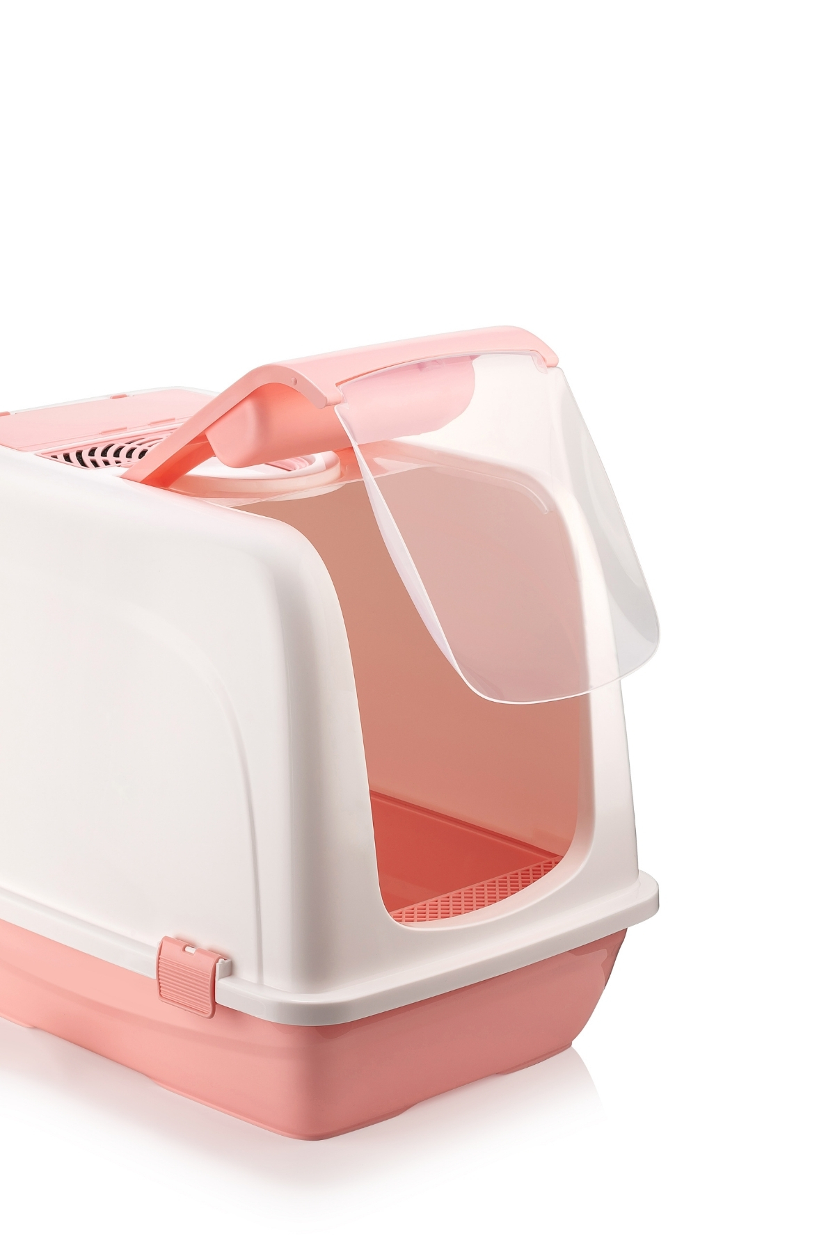 توالت سرپوشیده گربه نندی کیدز Nandy Kids، سایز ماکسی، مدل NK-SNY-PET-5092، بنفش