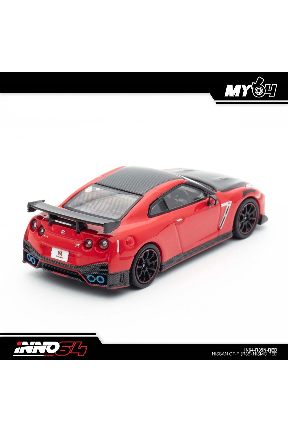 مدل خودرو INNO 1 64 NISSAN GT R R35 NISMO RED اورجینال Inno 64 Models