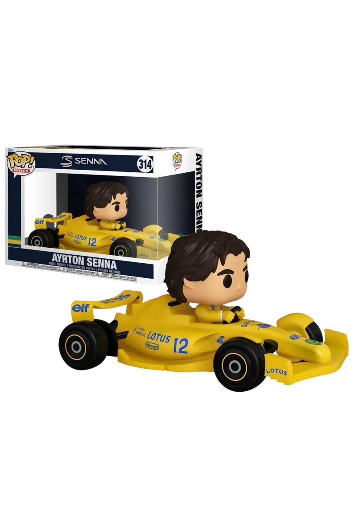 فیگور فانکر پاپ DELUXE SENNA AYRTON LOTUS NO: 314 اصل Funko