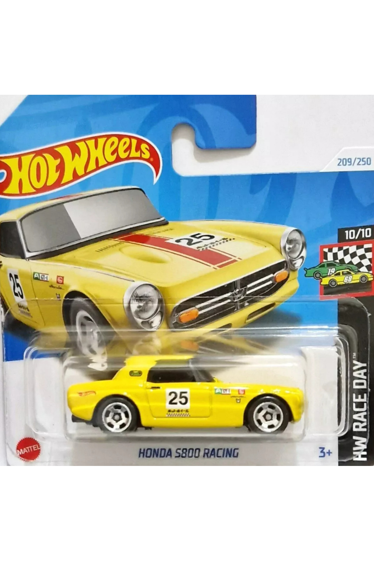 ماشین اسباب بازی 2024 تک اتومبیل هوندا S800 مسابقه HOT WHEELS