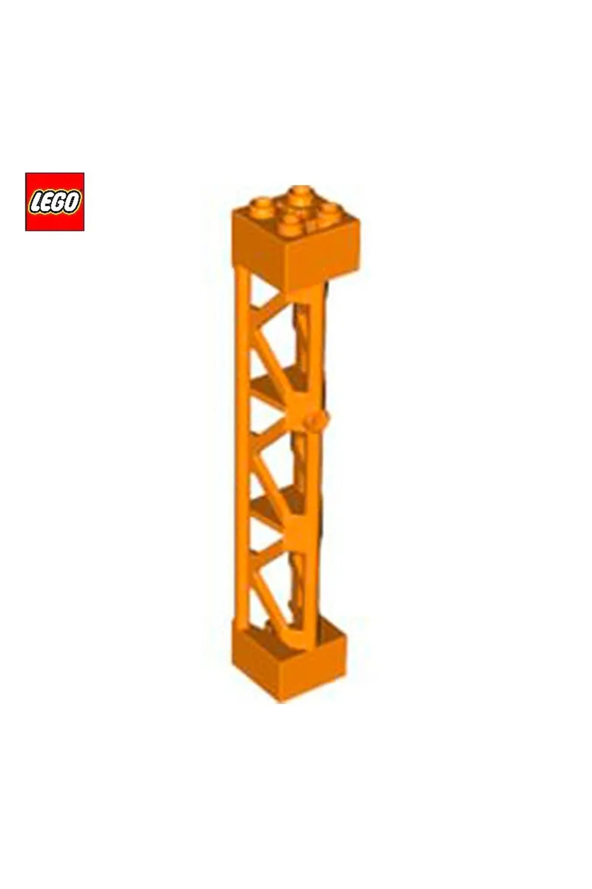لگو 5 پشتیبانی از نارنجی 2 قسمت مثلث X 10 اورجینال LEGO