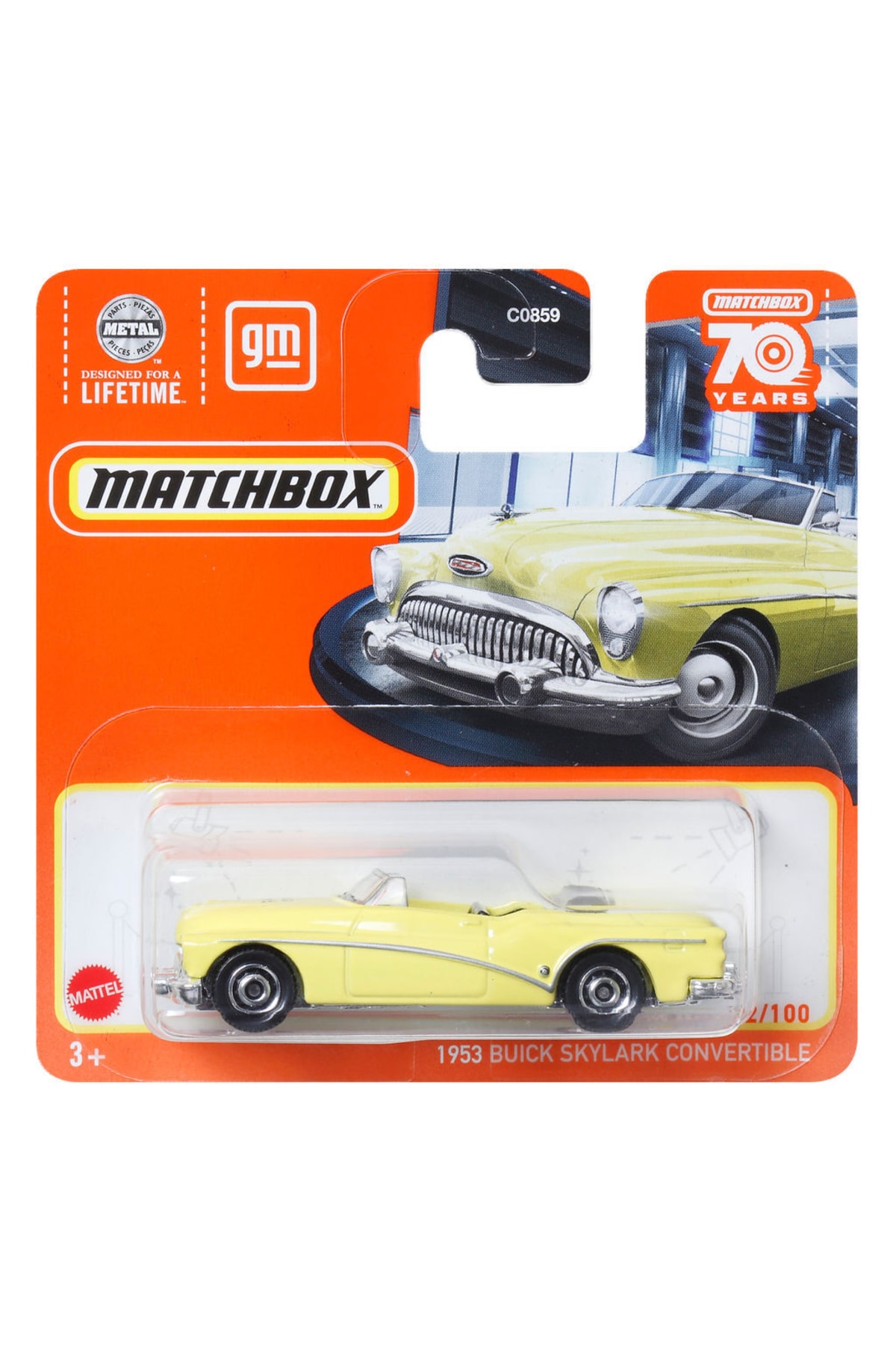 ماشین اسباب بازی SINGLE CARS 1953 BUICK SKYLARK CONVERTIBLE HLD40 Matchbox