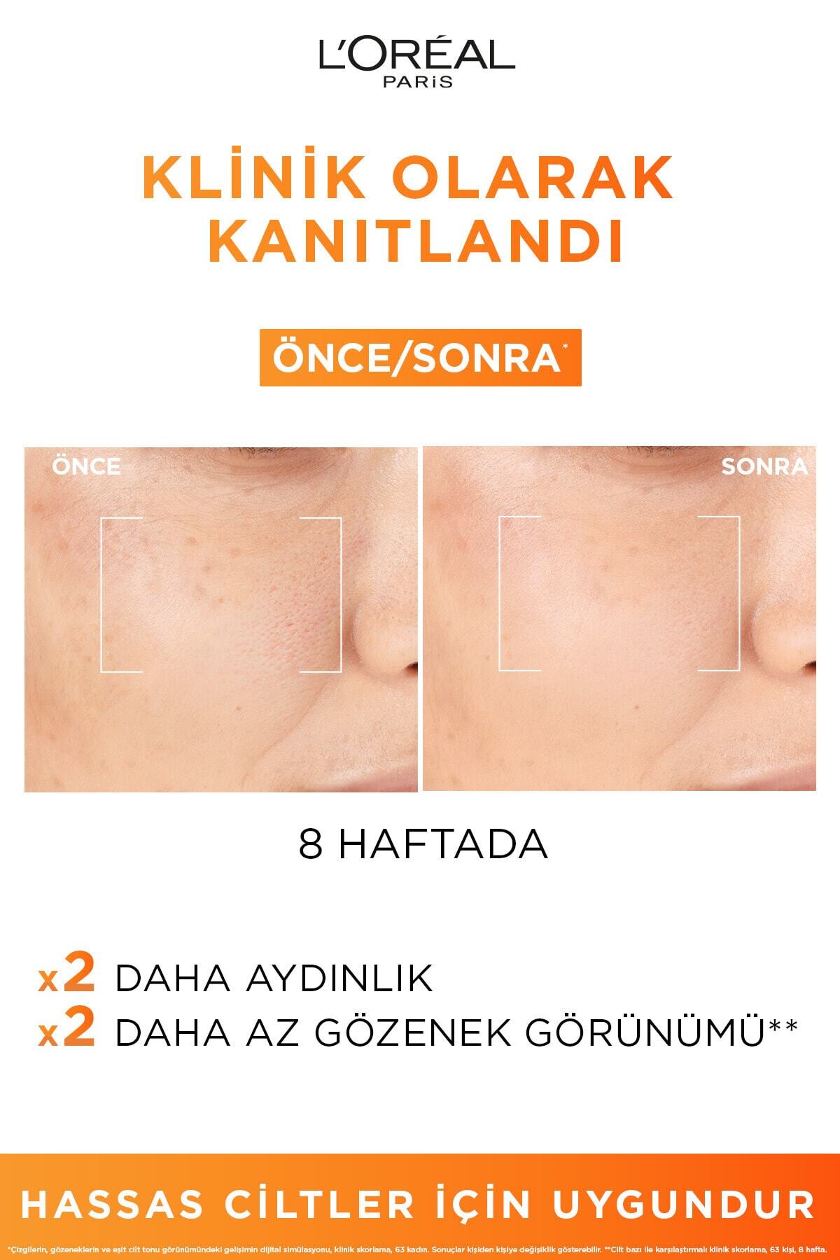 سرم پوست REVITALIFT بالینی 12 ٪ ویتامین C خالص سرمی 30 میل 2 قطعه L'Oreal Paris