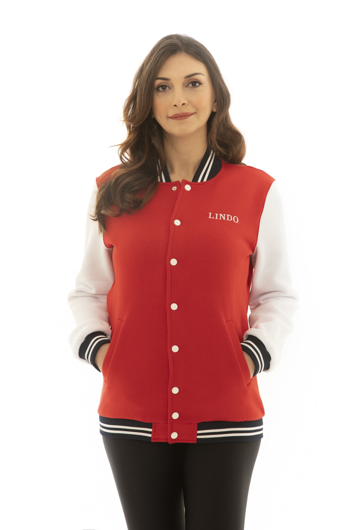 سویشرت سگ لیندو داگز Lindodogs مدل Lindo People Allstar، قرمز، یونیسکس