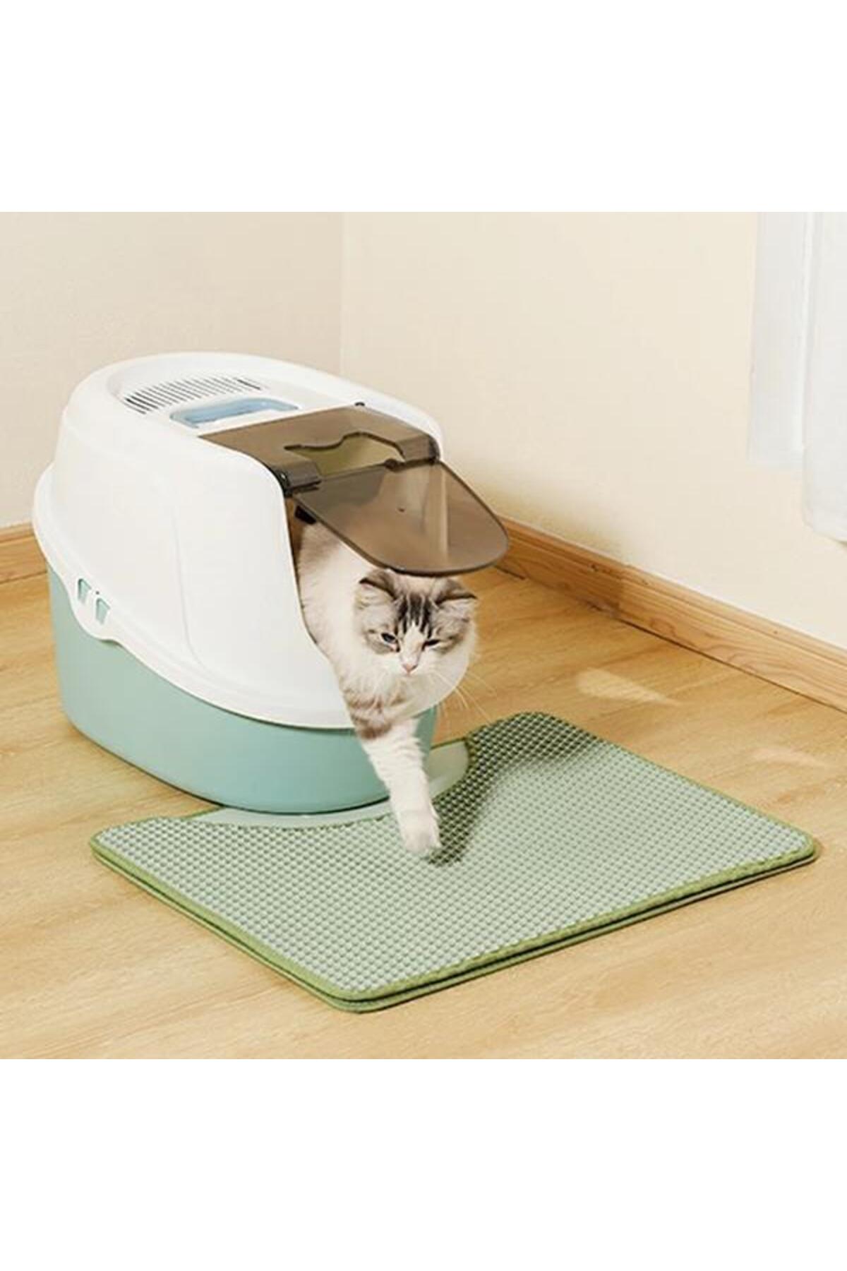 زیرانداز الک‌دار خاک گربه ام‌پتس M-PETS Duplex، سبز، 60×45 سانتی‌متر
