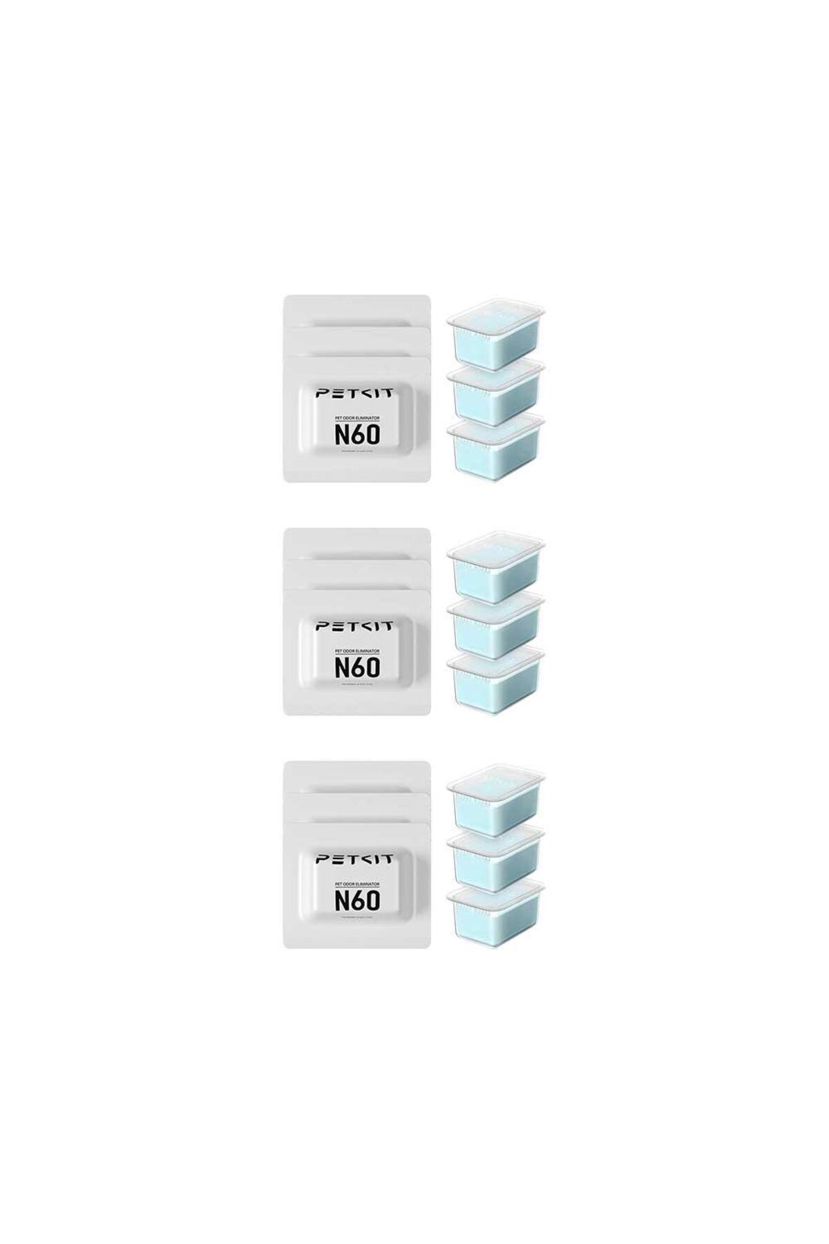 خنثی‌کننده بوی N60 پت‌کیت Petkit، بسته ۳ عددی، سازگار با Purobot / Max Pro / Ultra