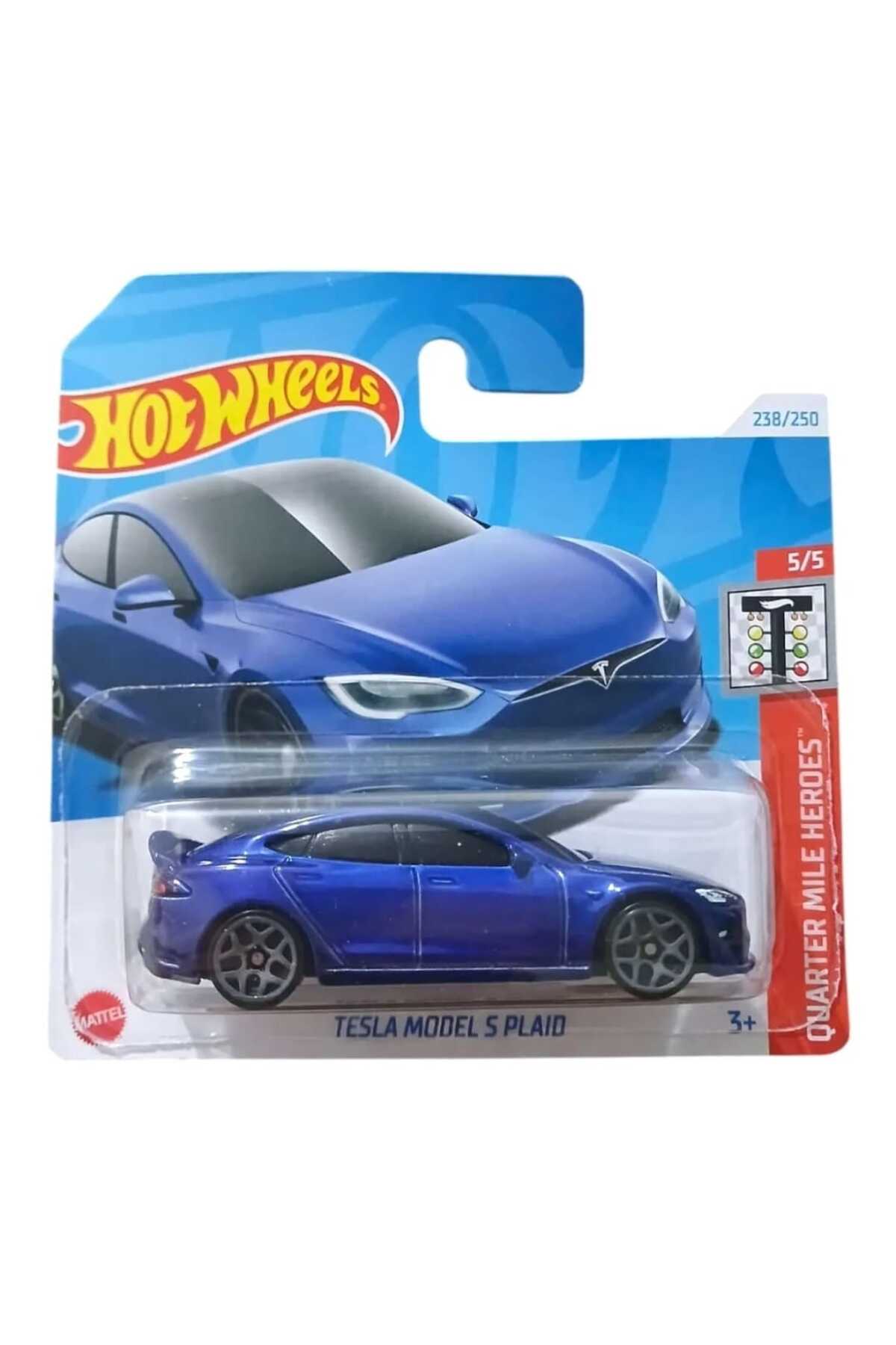 ماشین اسباب بازی TESLA MODEL S PLAID HRY91 از ترکیه HOT WHEELS