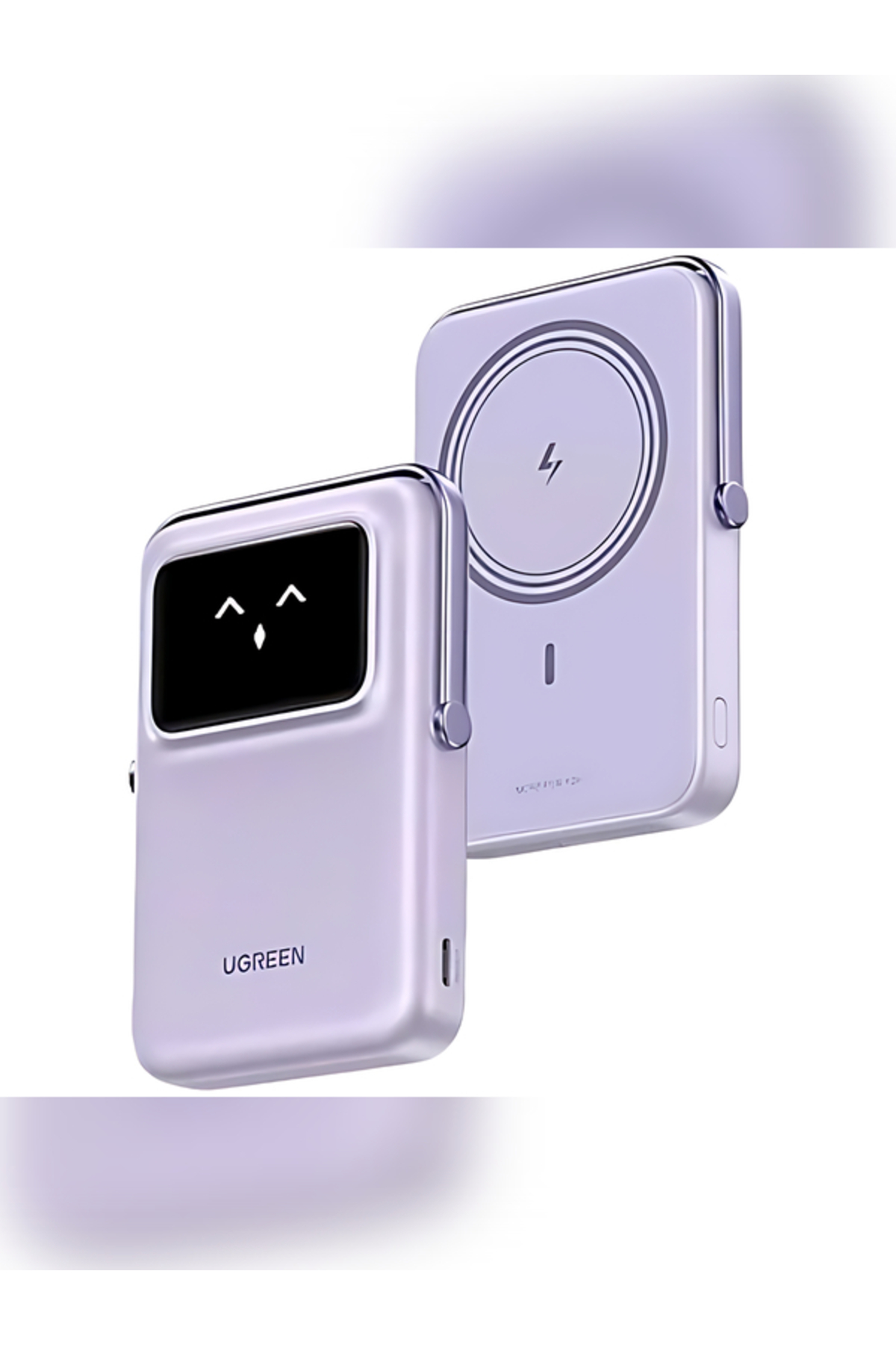 پاوربانک مینی UNO MAGSAFE WIRELESS 10.000 ماه 20 وات شارژ سریع بنفش 45328 اورجینال Ugreen