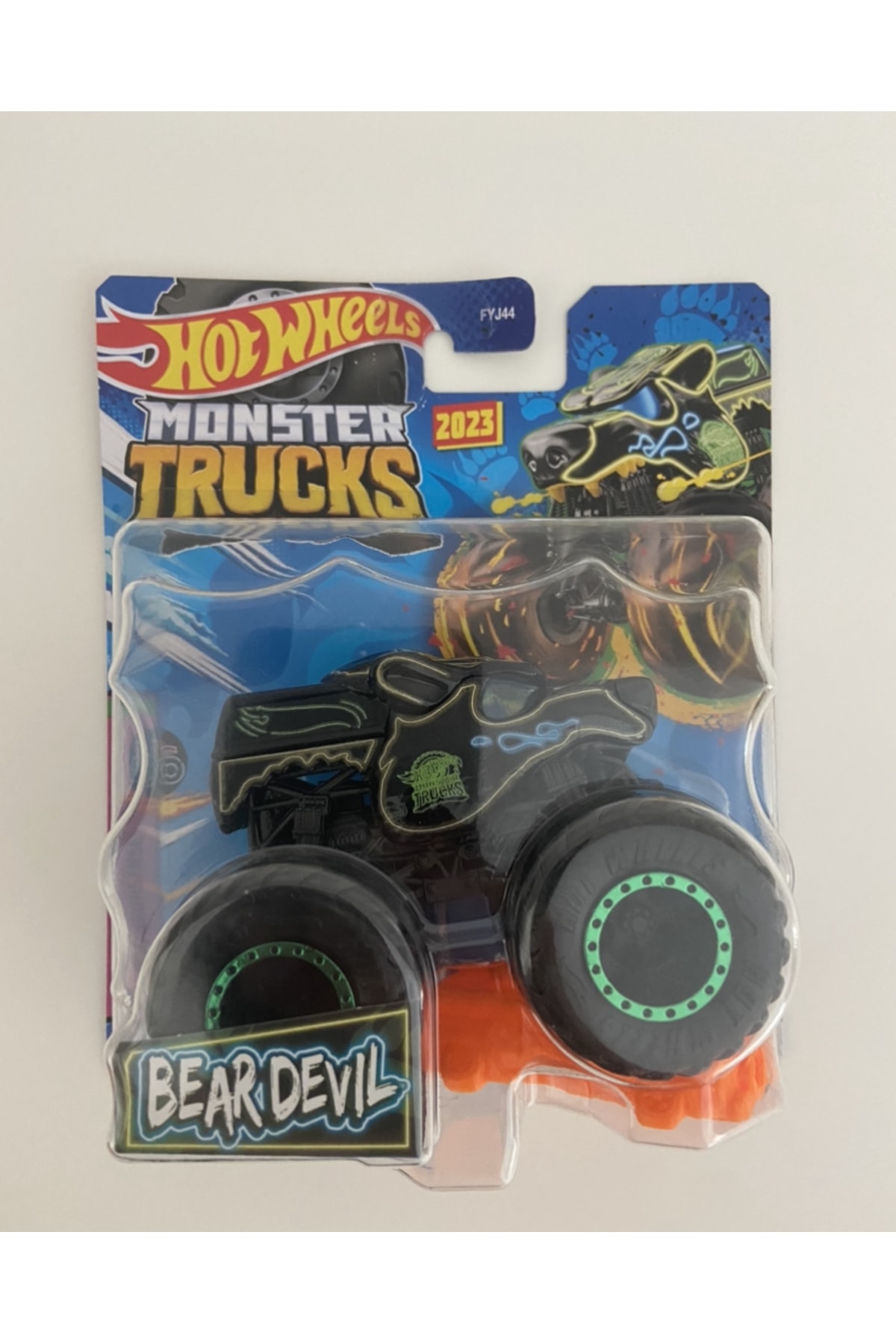 ماشین اسباب بازی کامیون های هیولا 1:64 خرس غول HLT01 2023 سری جدید هات ویلز اورجینال HOT WHEELS