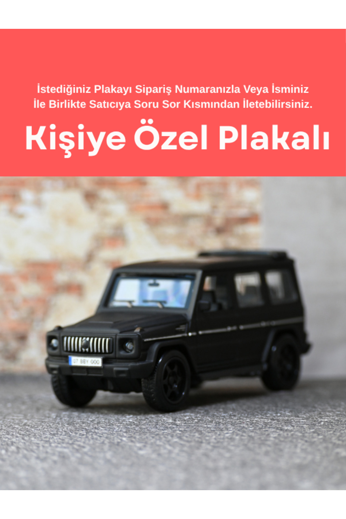 مدل خودرو مرسدس G63 METAL TOY CAR سری G اسباب بازی با چراغ و صدا مشکی از ترکیه bebeym